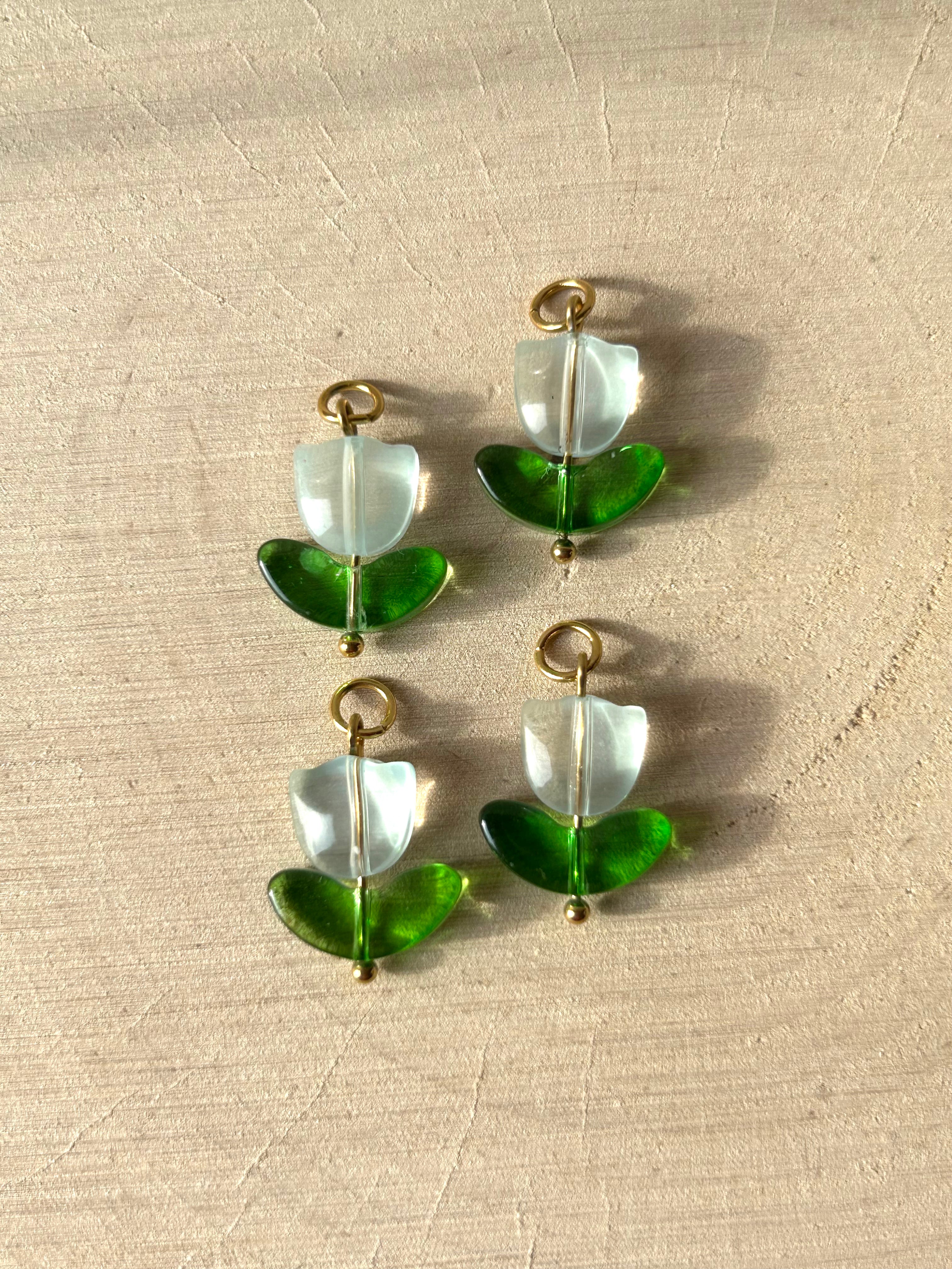 Boucles d'oreilles | TULIPE : Pendentif