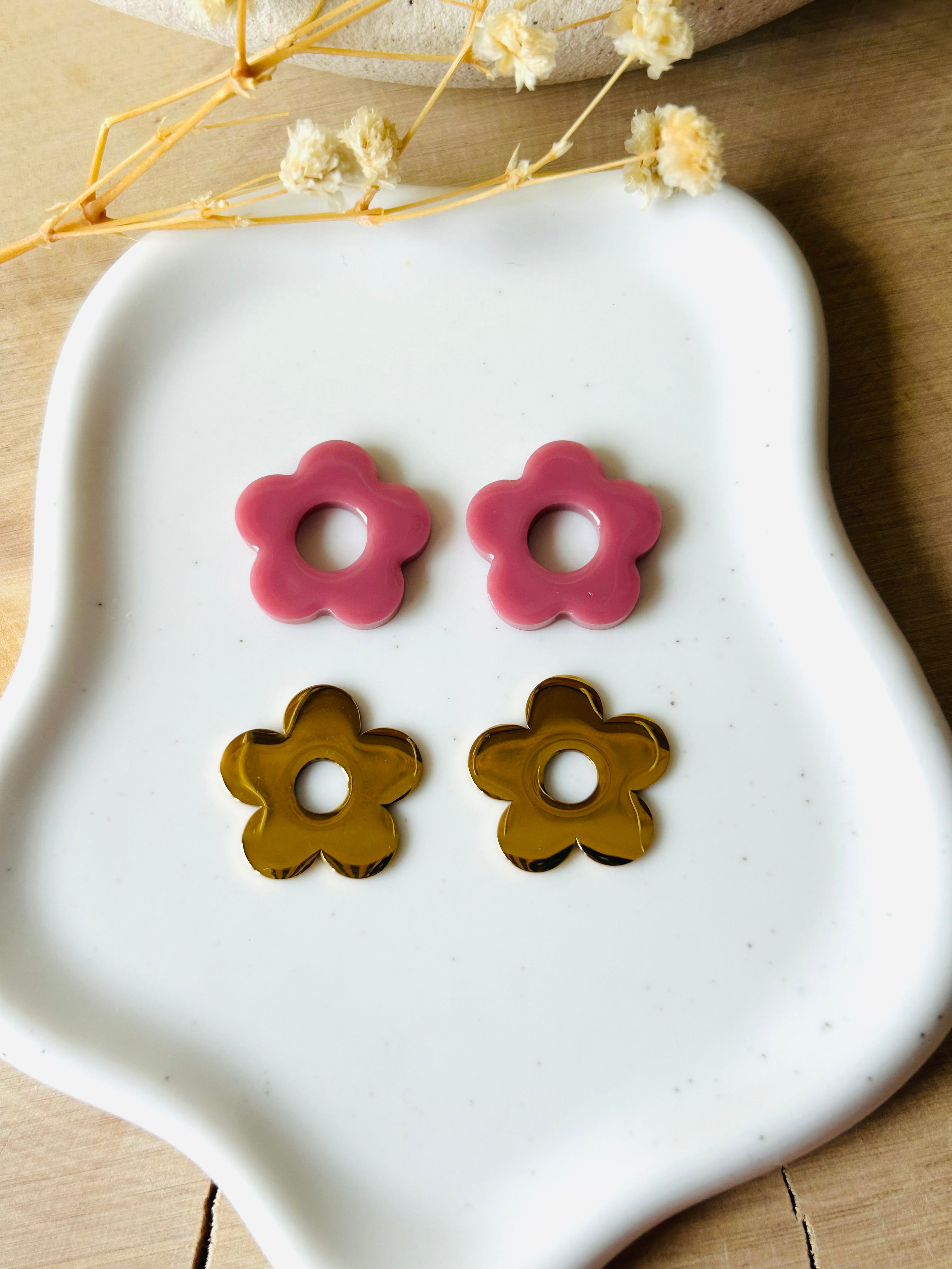 Boucles d'oreilles | FLORA : pendentif