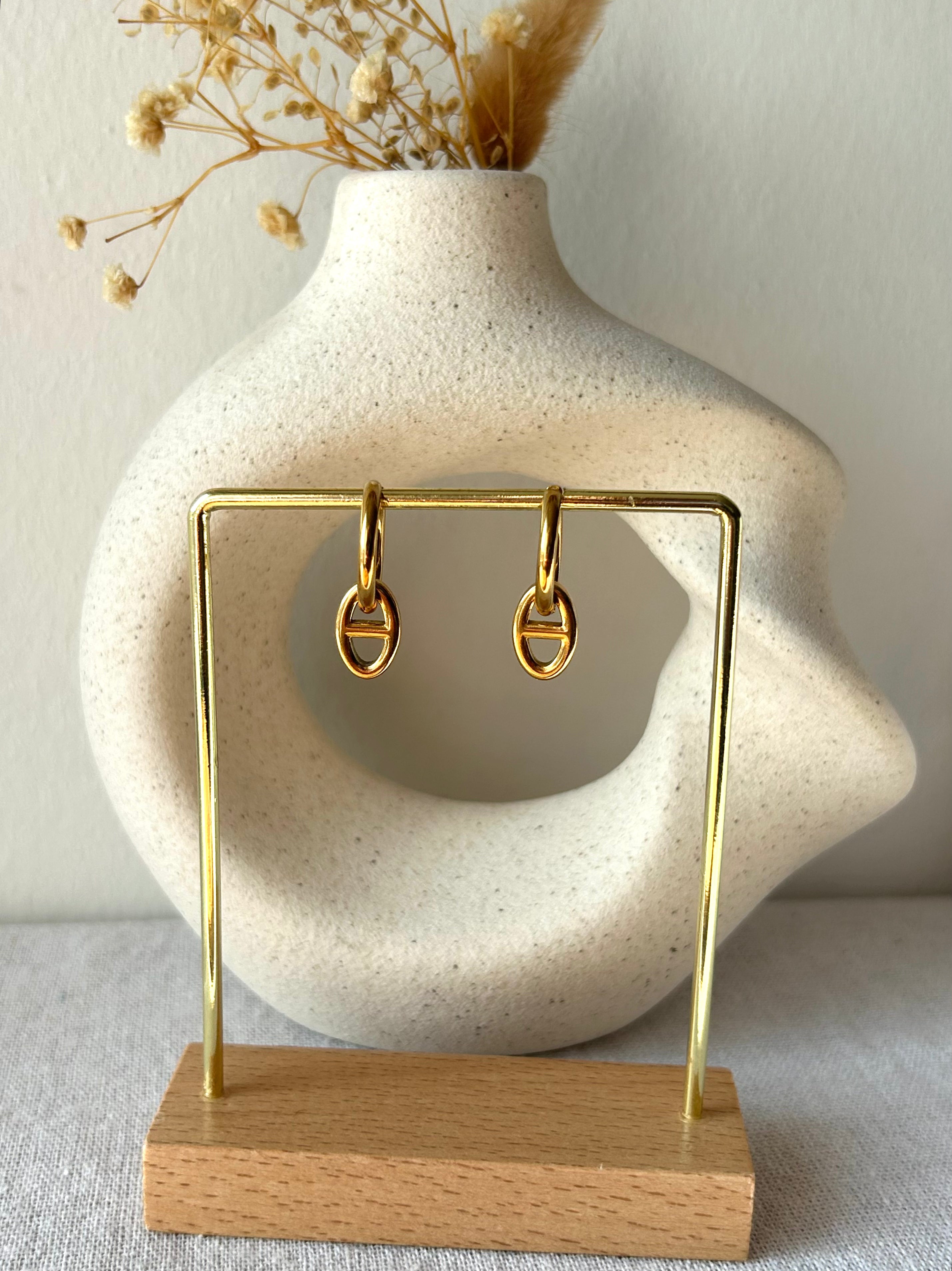 Boucles d'oreilles | ERMÈS : pendentif