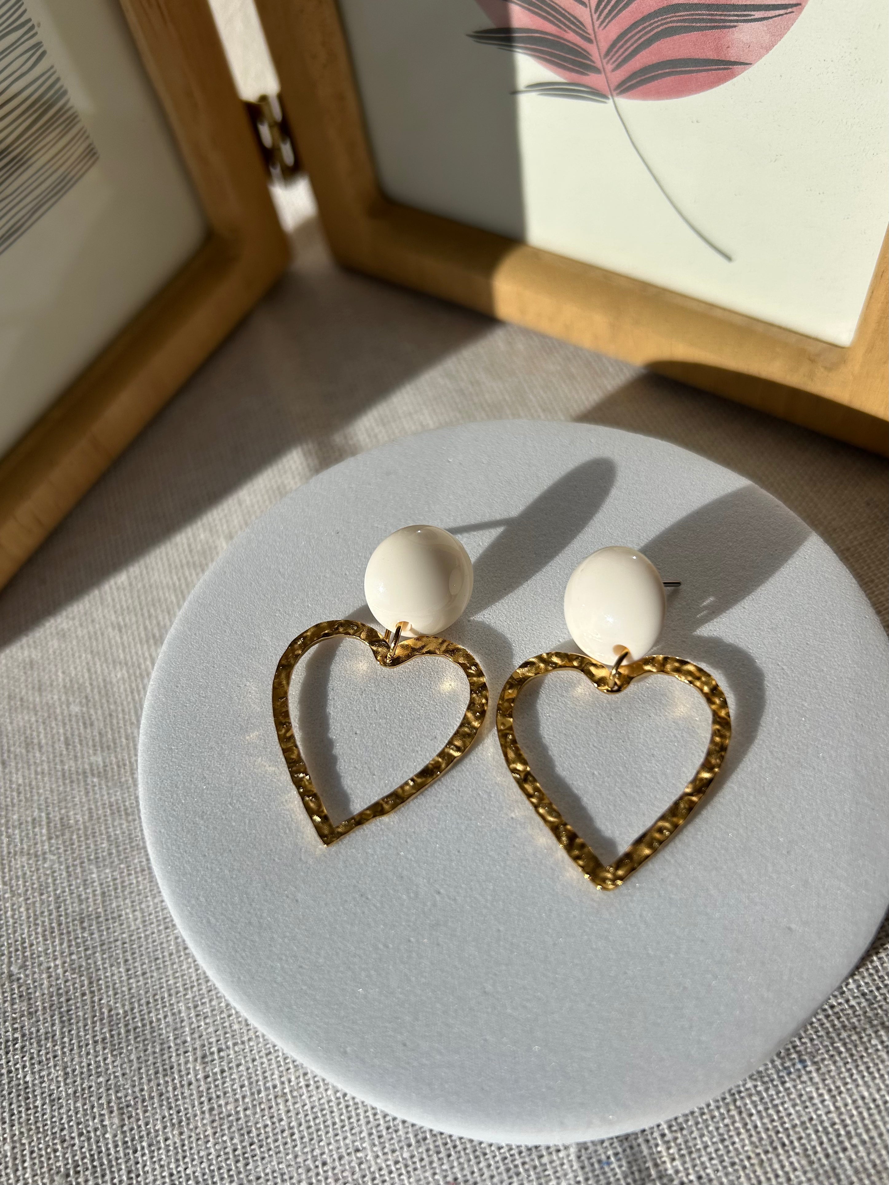 Boucles d'oreilles - HERMINE Joséphine-bijoux-créatifs
