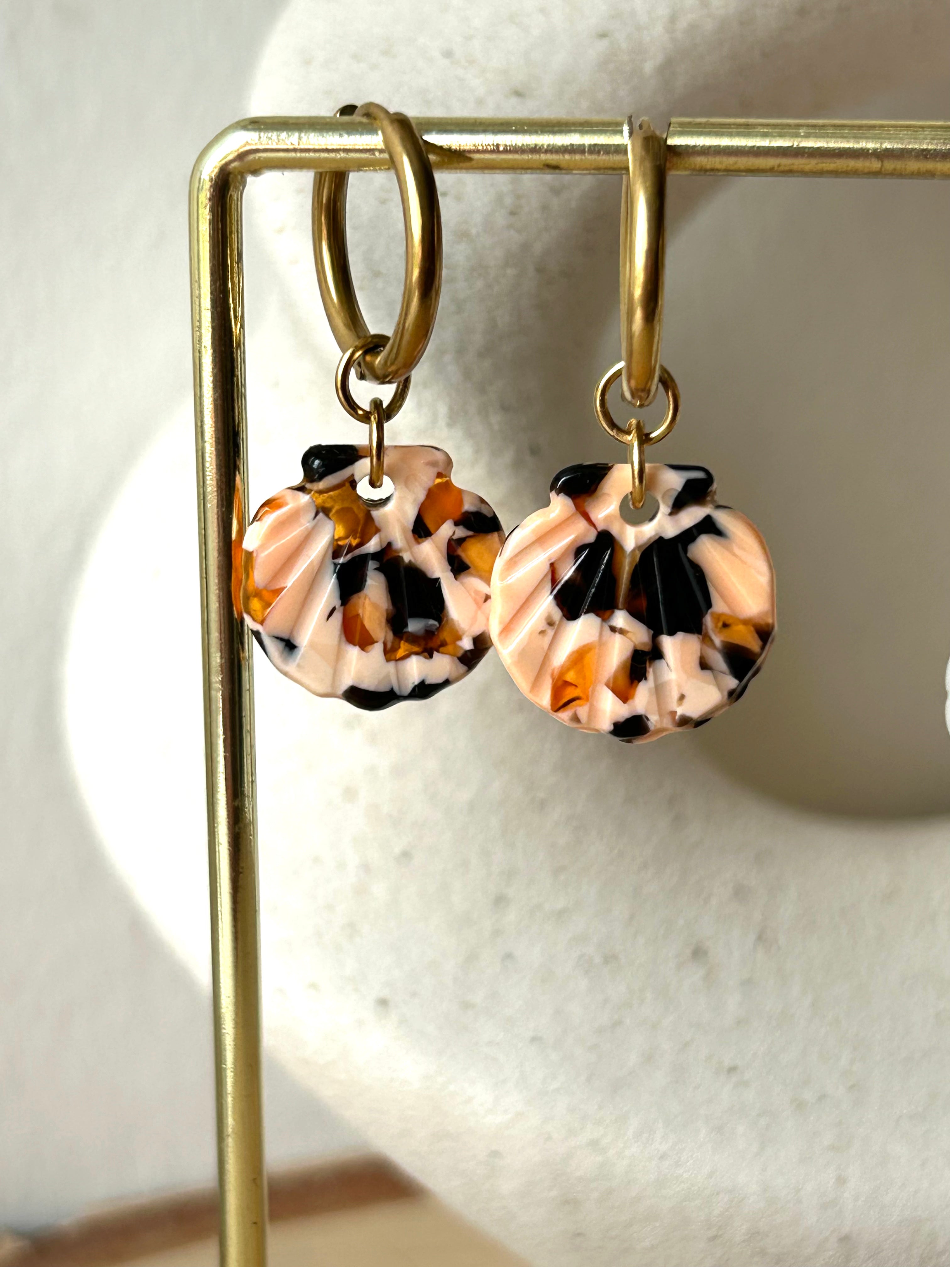 Boucles d'oreilles | COQUILLAGE : Pendentif