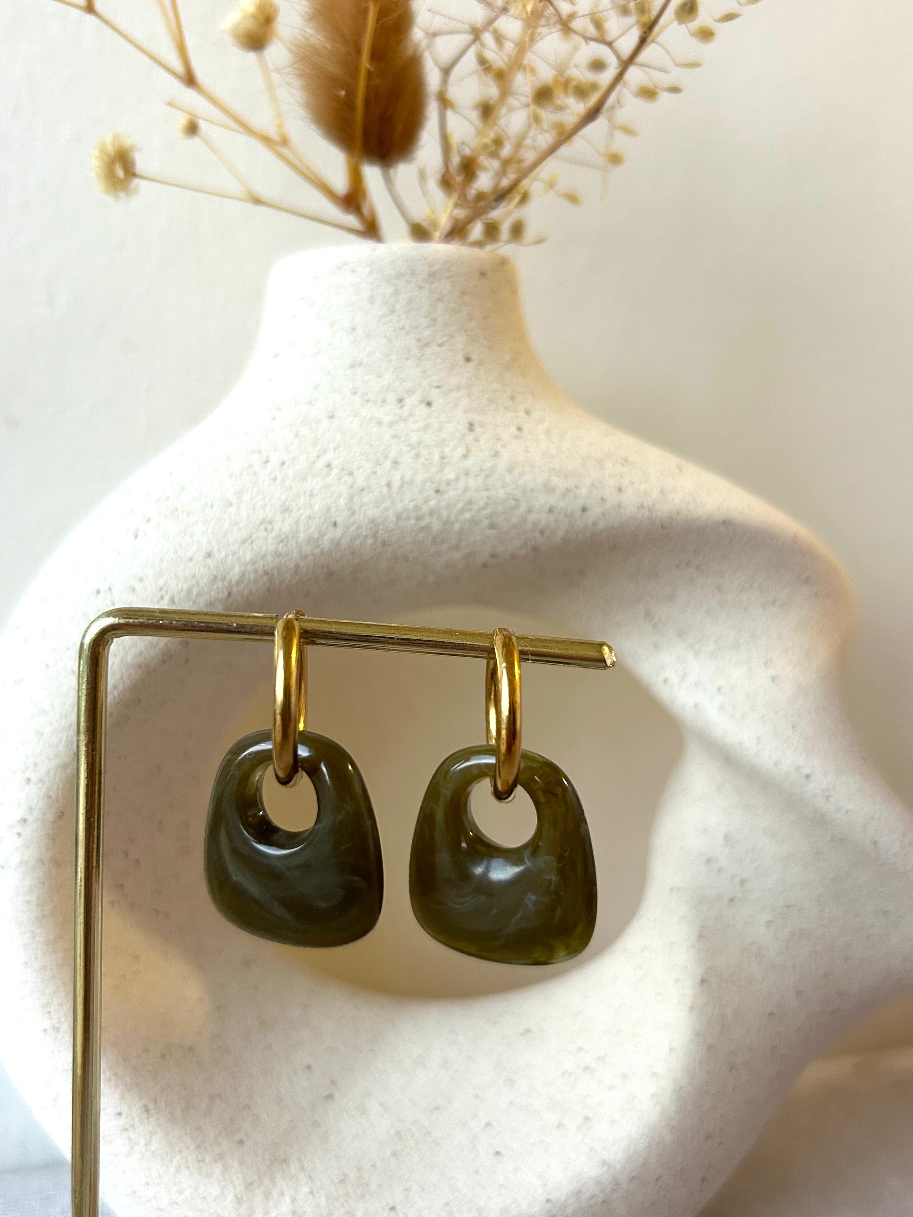 Boucles d'oreilles | CAMILLE : Pendentif