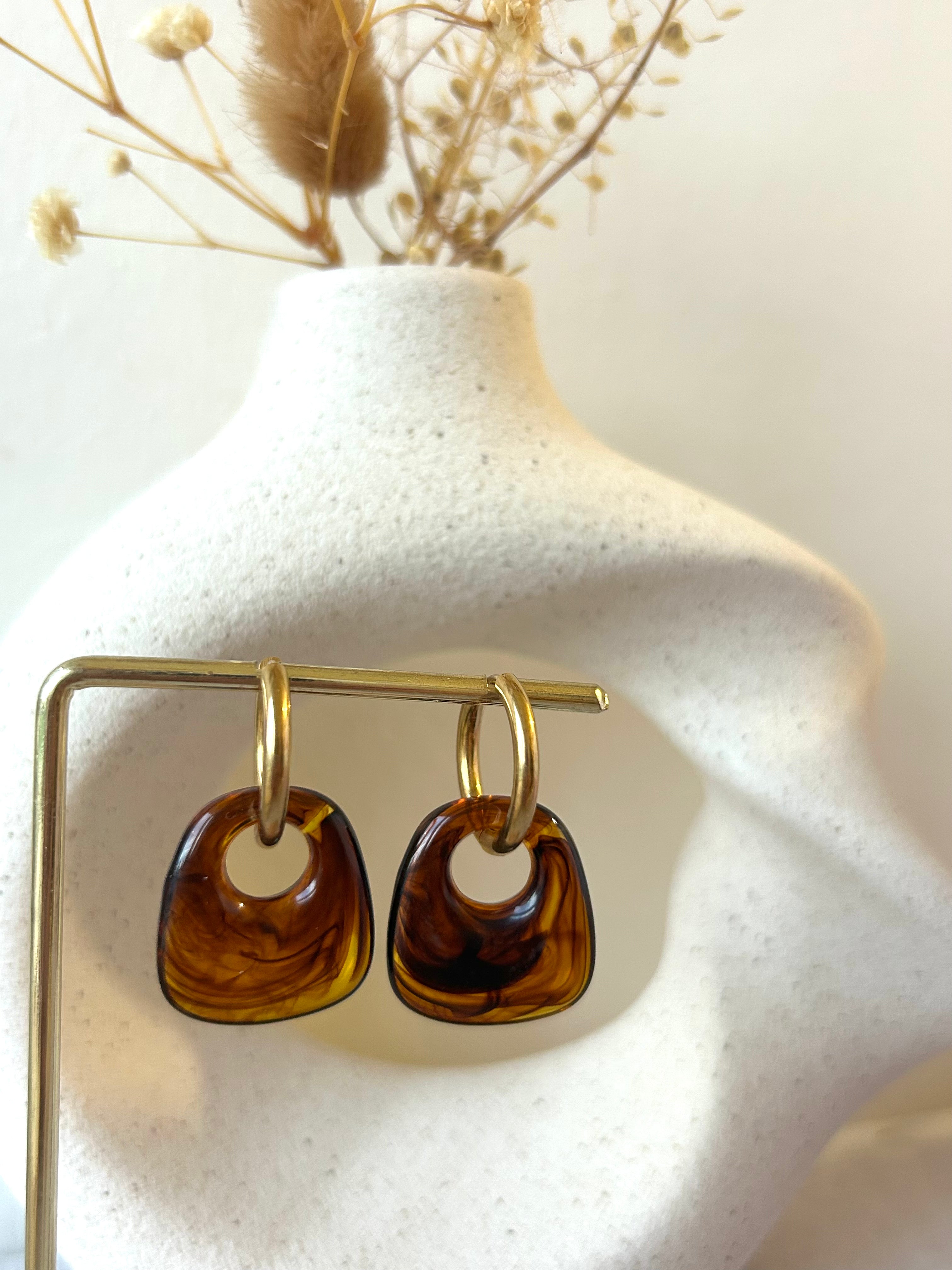 Boucles d'oreilles | CAMILLE : Pendentif