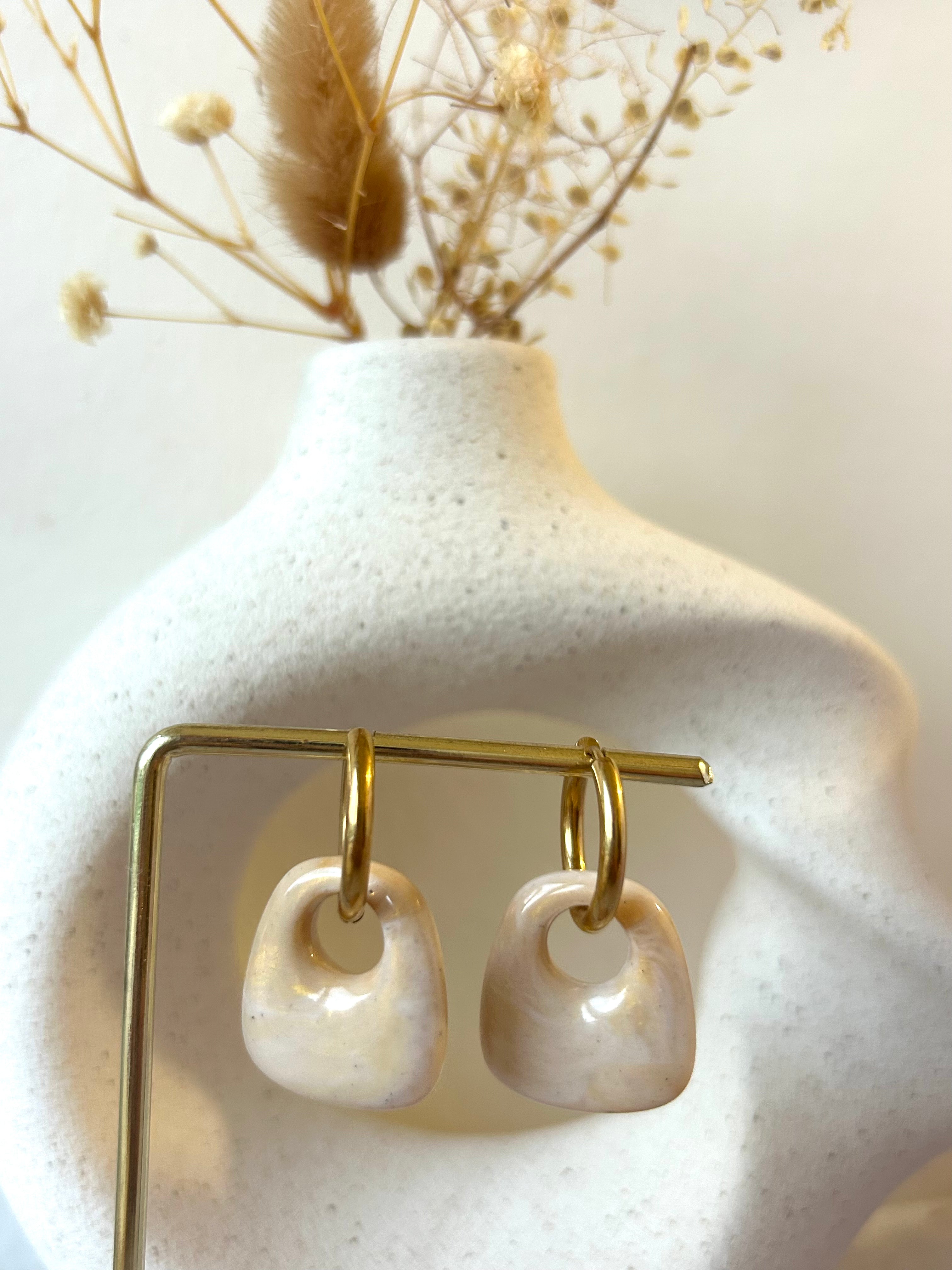 Boucles d'oreilles | CAMILLE : Pendentif