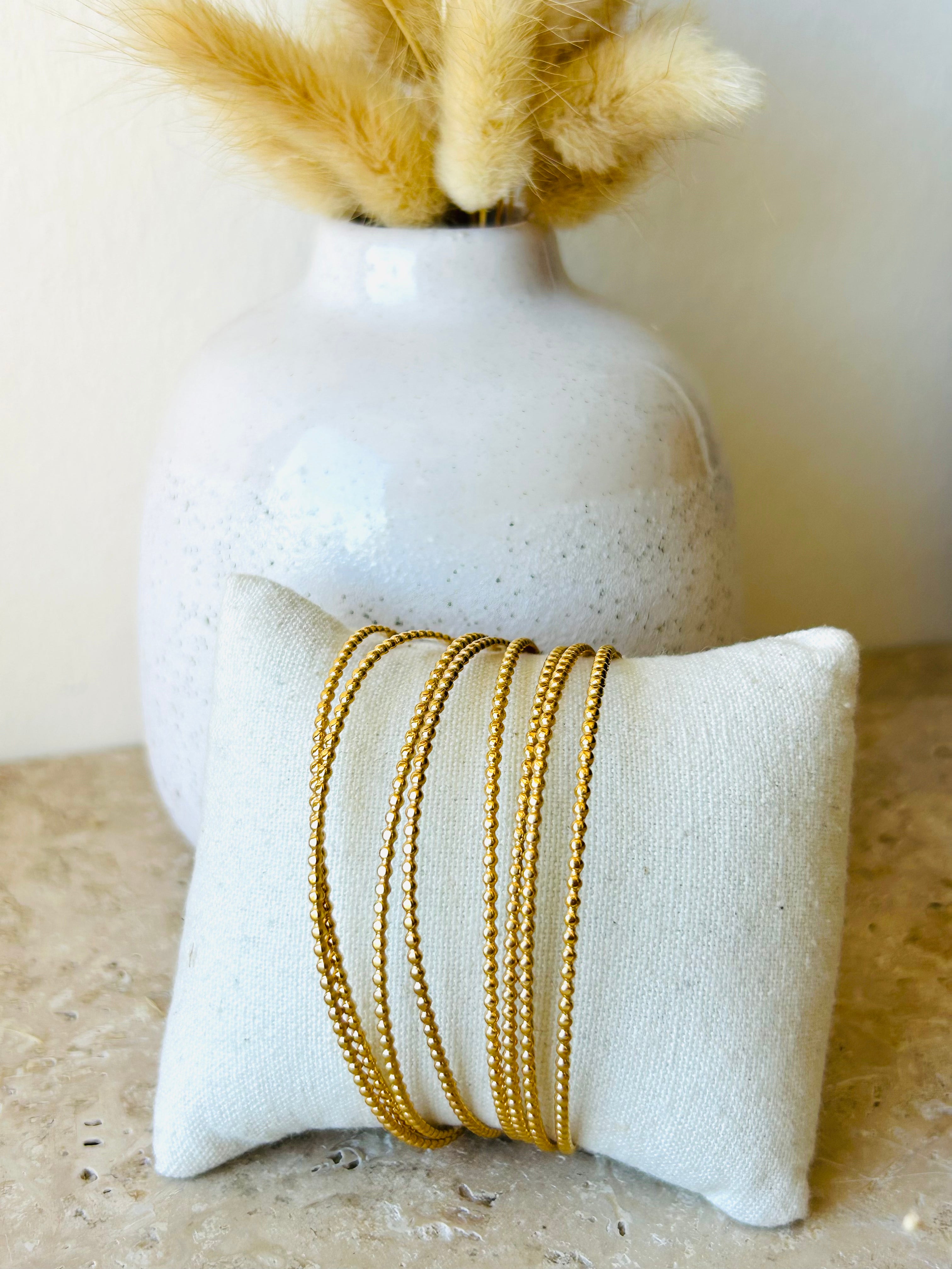 Bracelet | JONC FIN PERLÉ