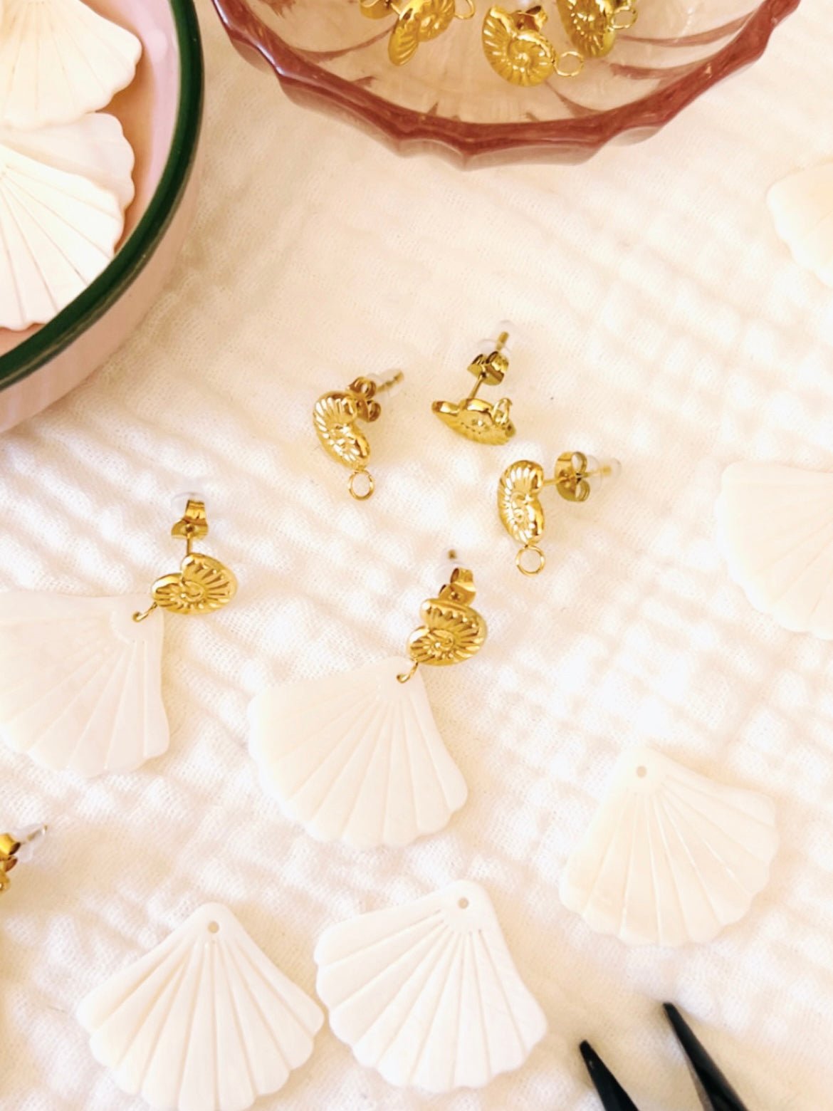 Boucles d'oreilles - ARIELLE - Joséphine - bijoux - créatifs