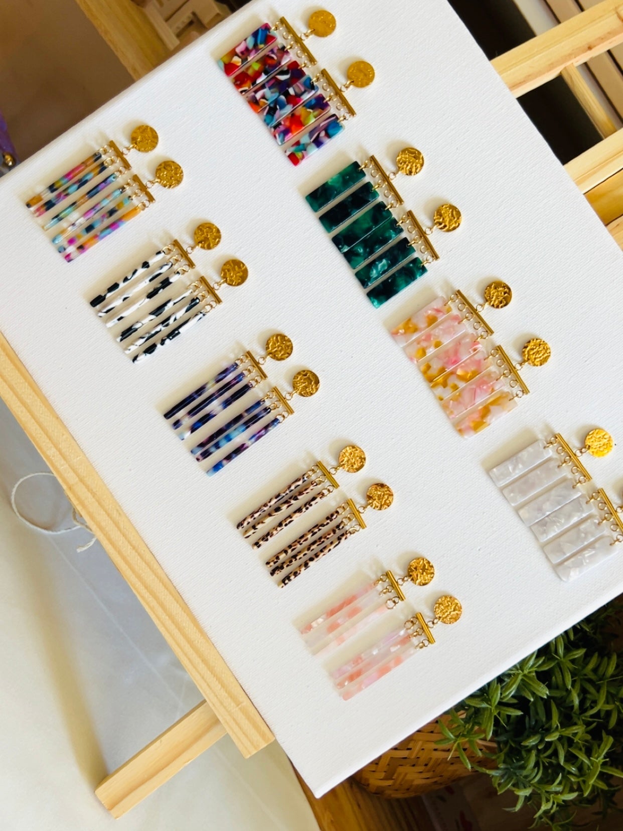 Boucles d'oreilles - CHARLOTTE - Joséphine - bijoux - créatifs