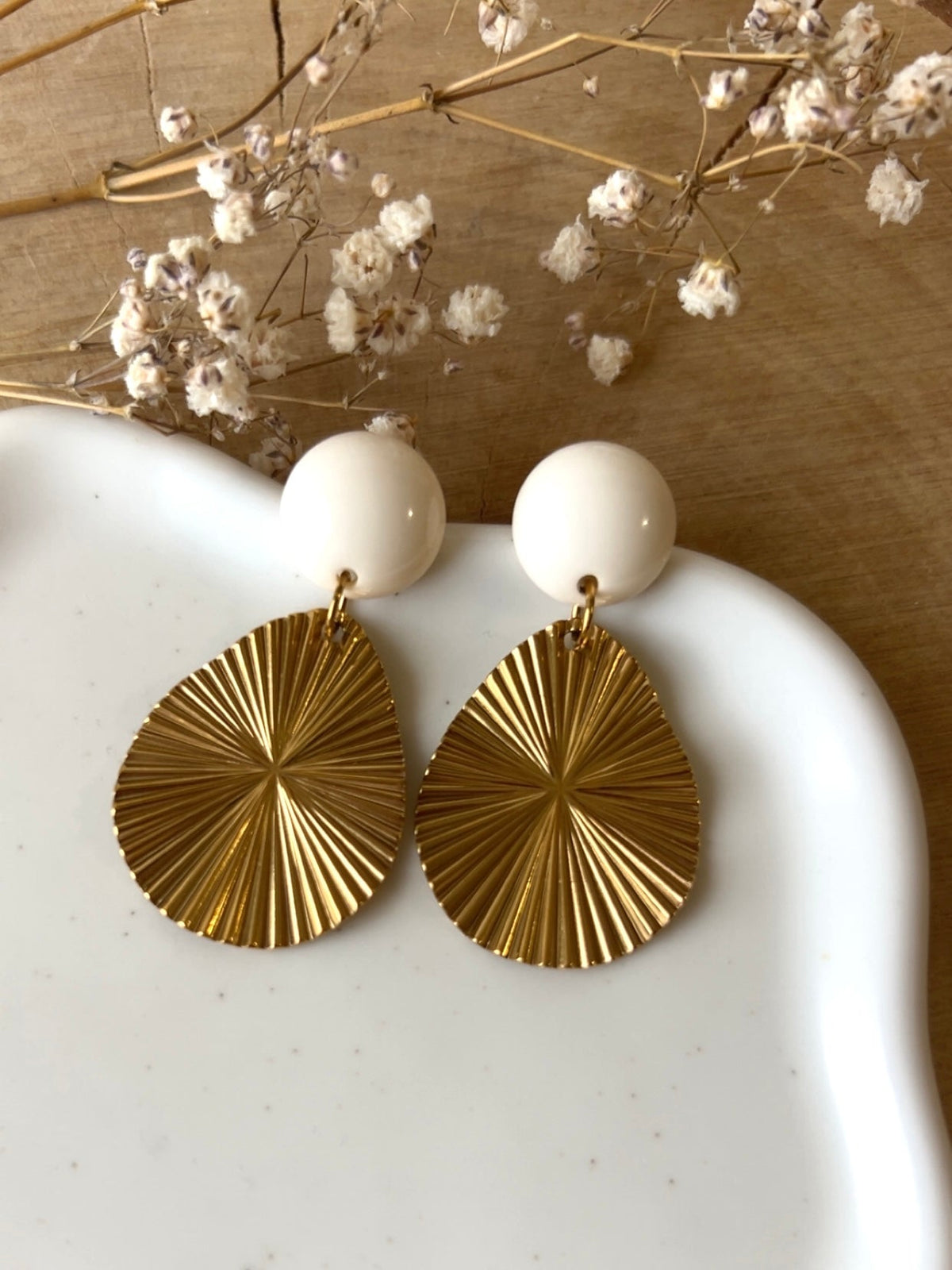 Boucles d'oreilles | LILA - Joséphine-bijoux-créatifs