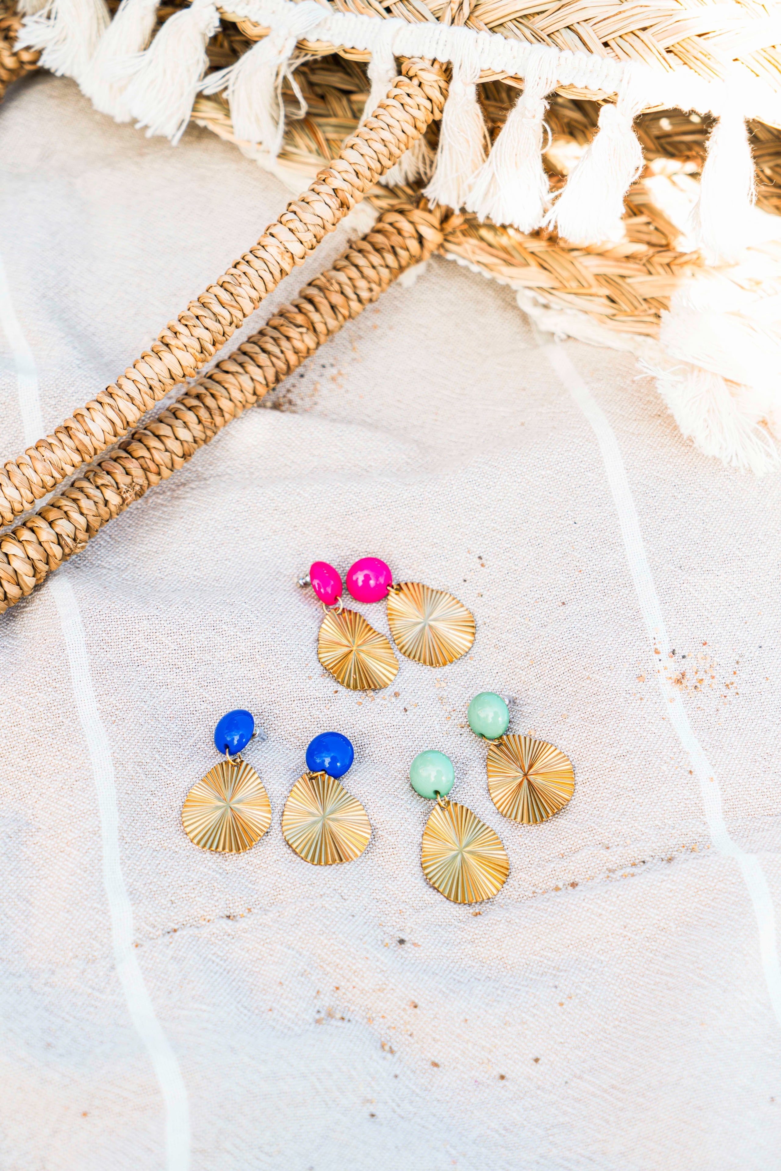 Boucles d'oreilles | LILA - Joséphine - bijoux - créatifs