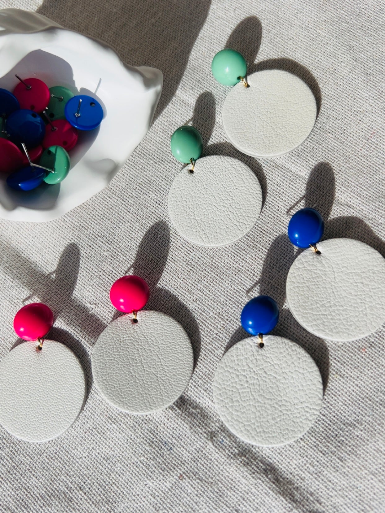 Boucles d'oreilles - LILAS - Joséphine - bijoux - créatifs