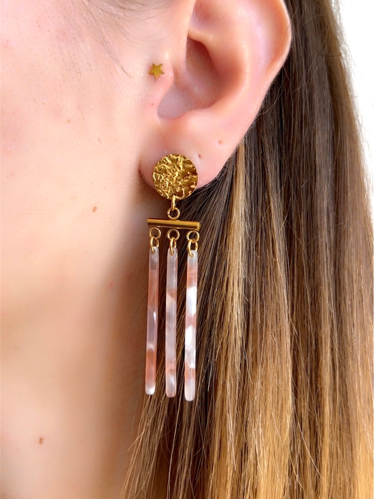 Boucles d'oreilles - LOU - Joséphine - bijoux - créatifs