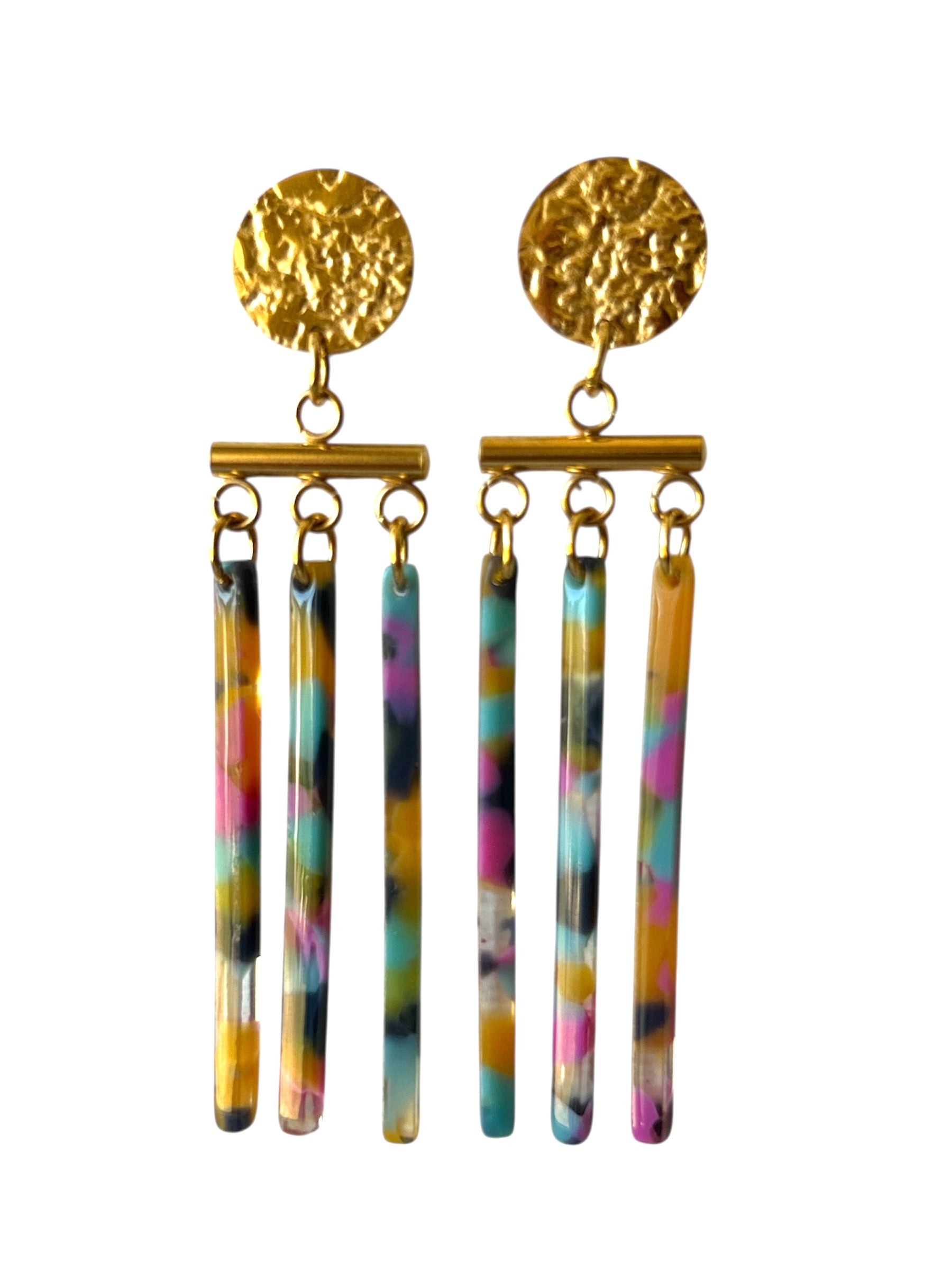Boucles d'oreilles - LOU - Joséphine - bijoux - créatifs