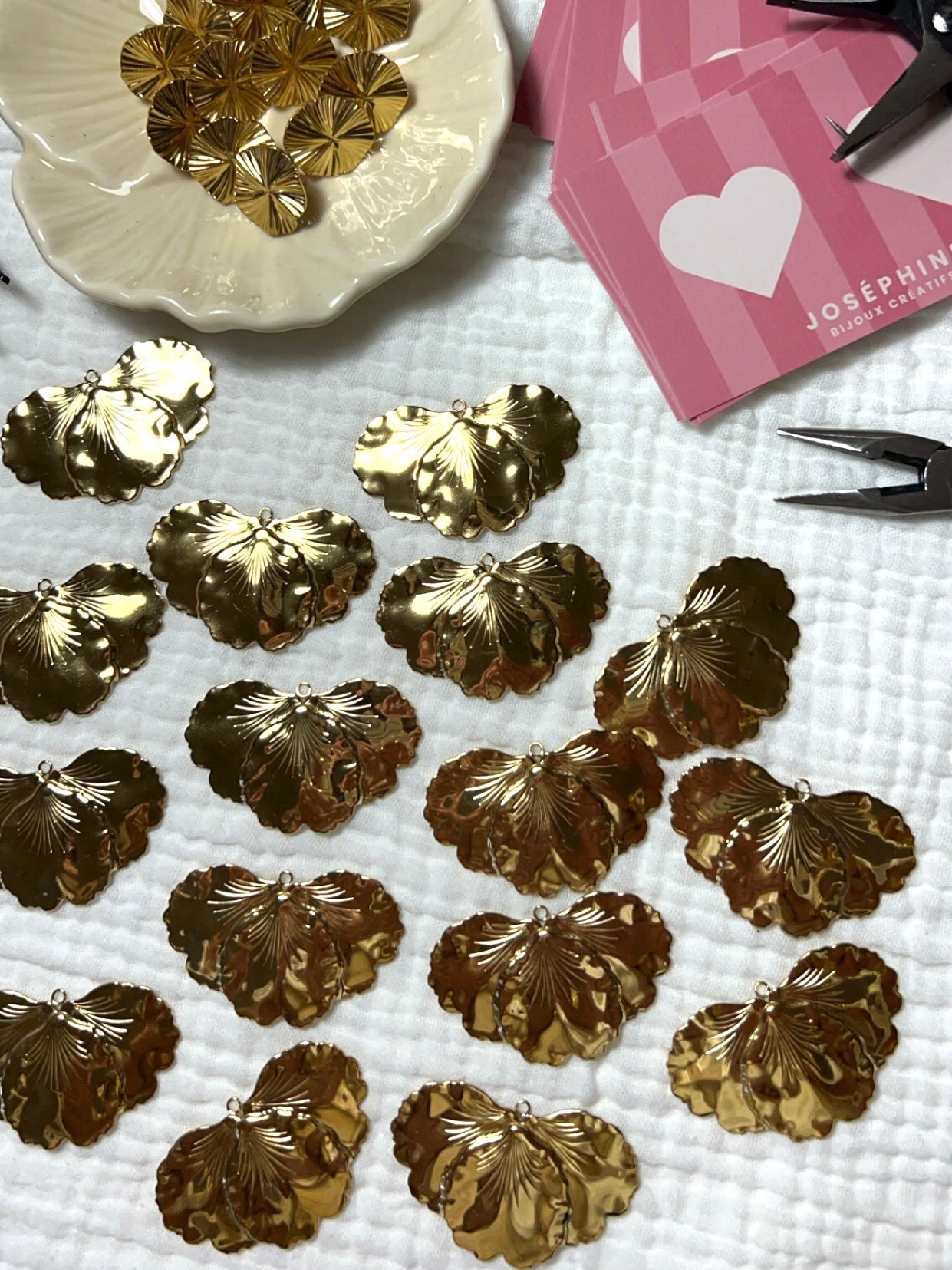 Boucles d'oreilles - NINA - Joséphine - bijoux - créatifs