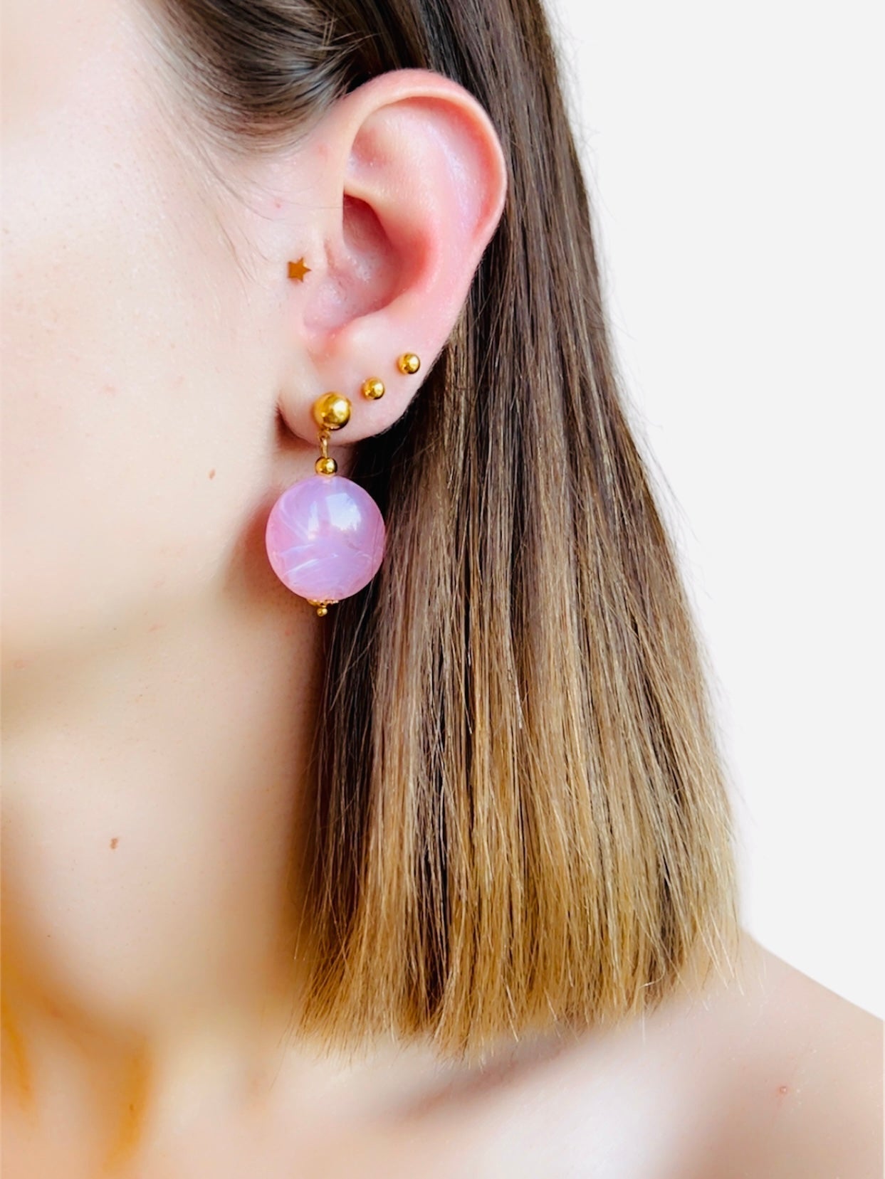 Boucles d'oreilles - ZOÉ - Joséphine - bijoux - créatifs
