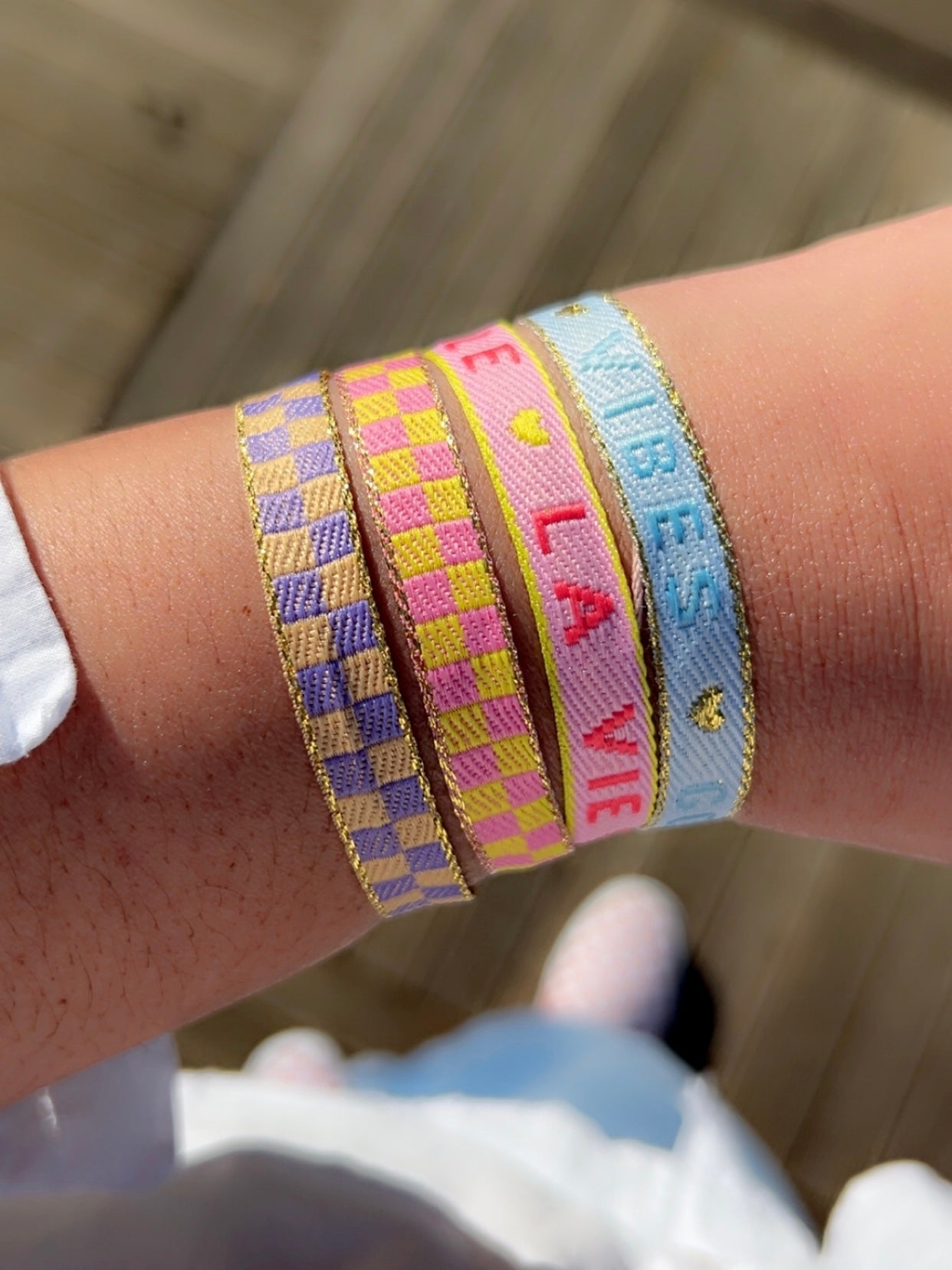 Bracelet - LES PETITS RUBANS - Joséphine - bijoux - créatifs