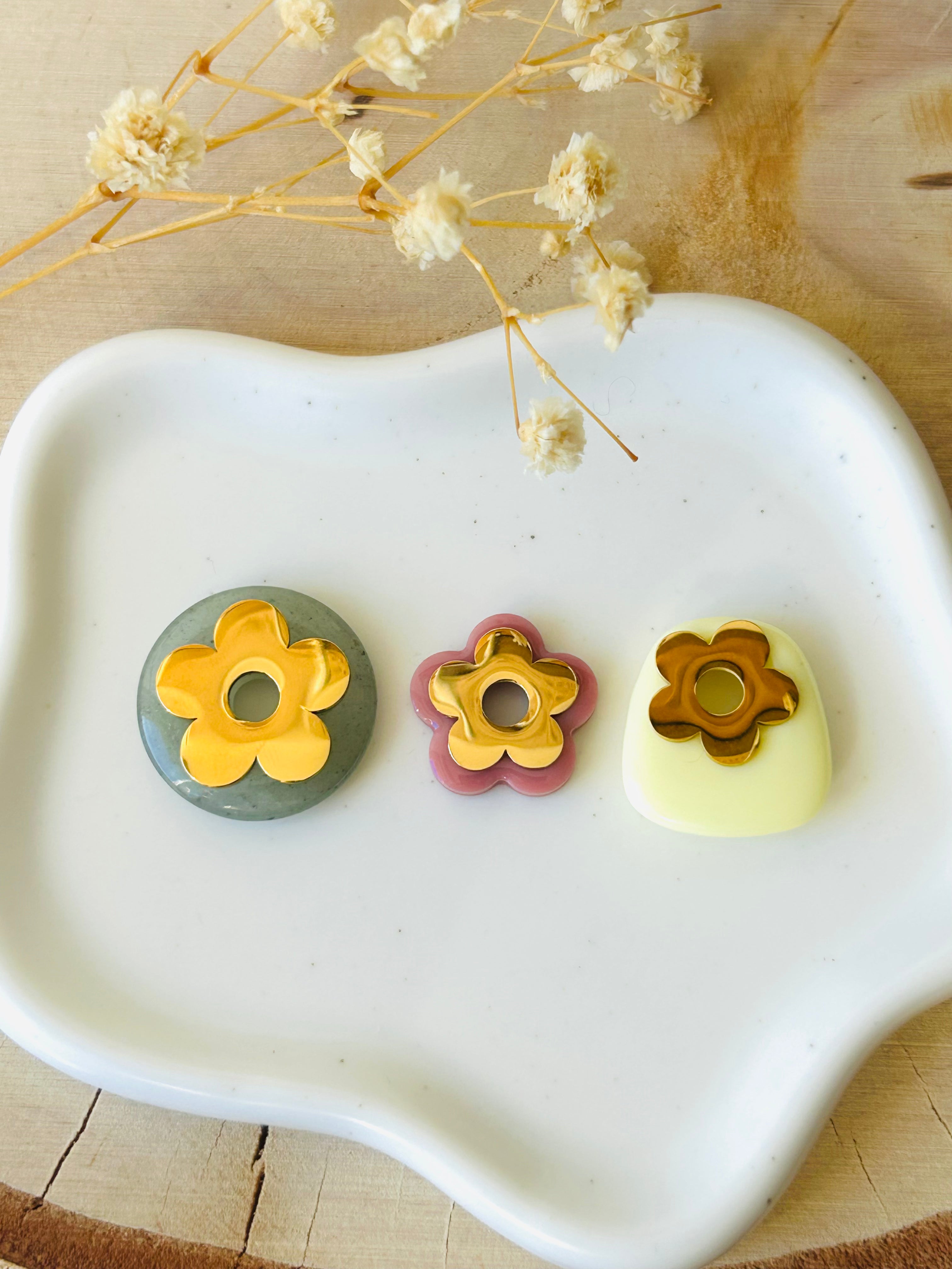 Boucles d'oreilles | FLORA : pendentif