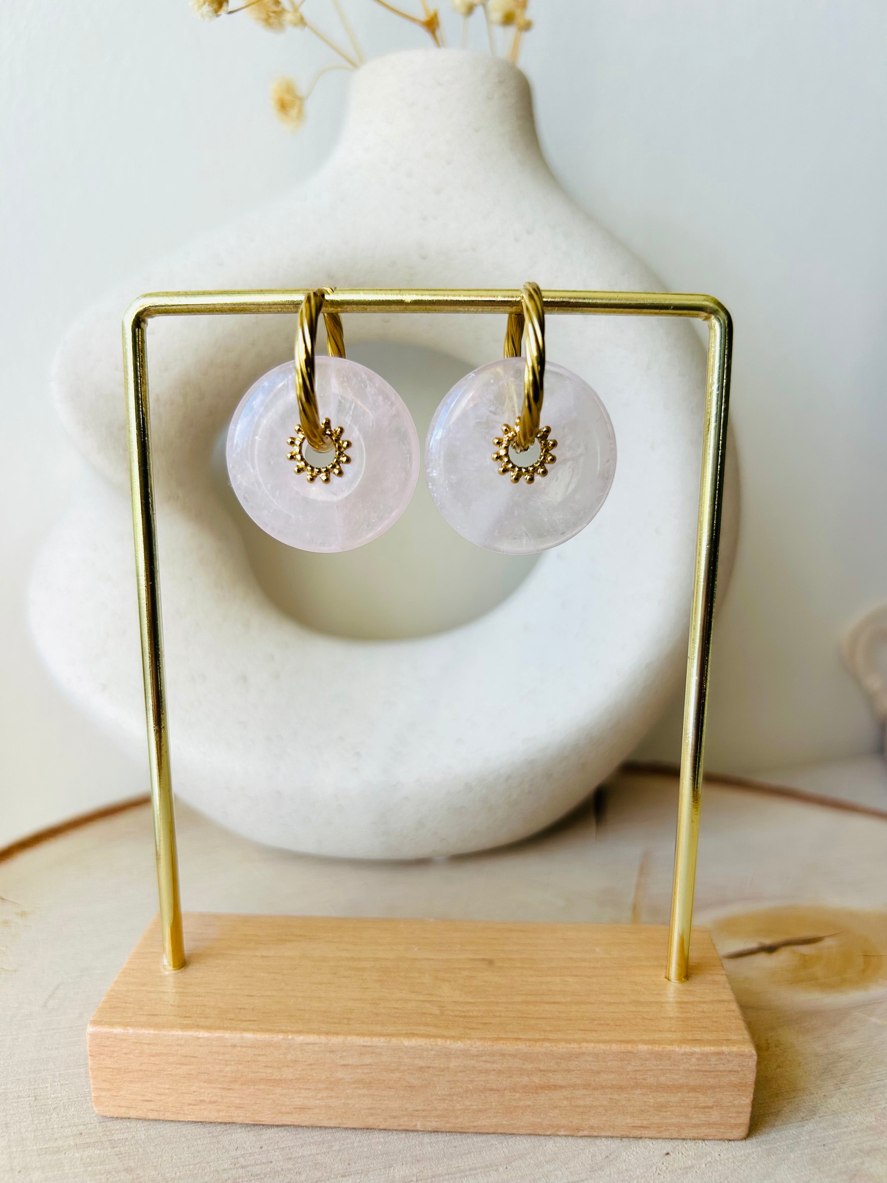 Boucles d'oreilles | JADE : Pendentif