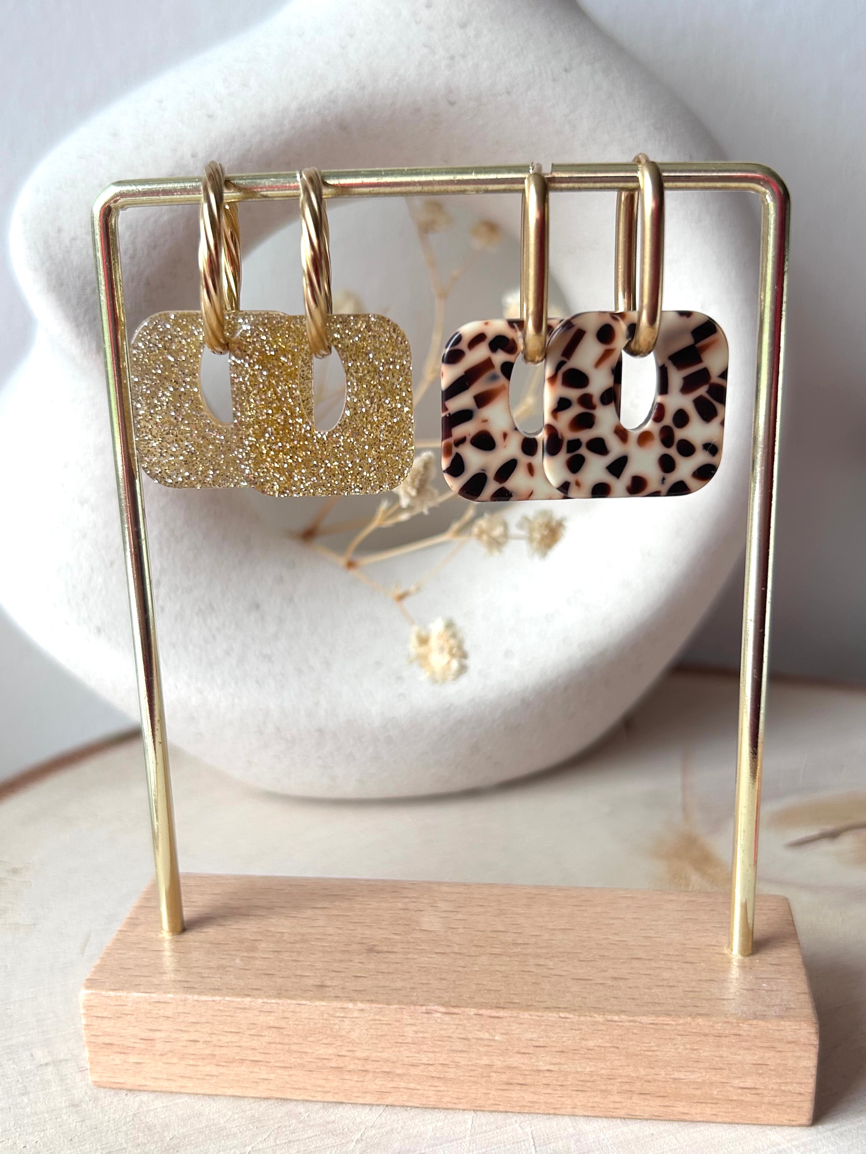 Boucles d'oreilles | PIA : Pendentif