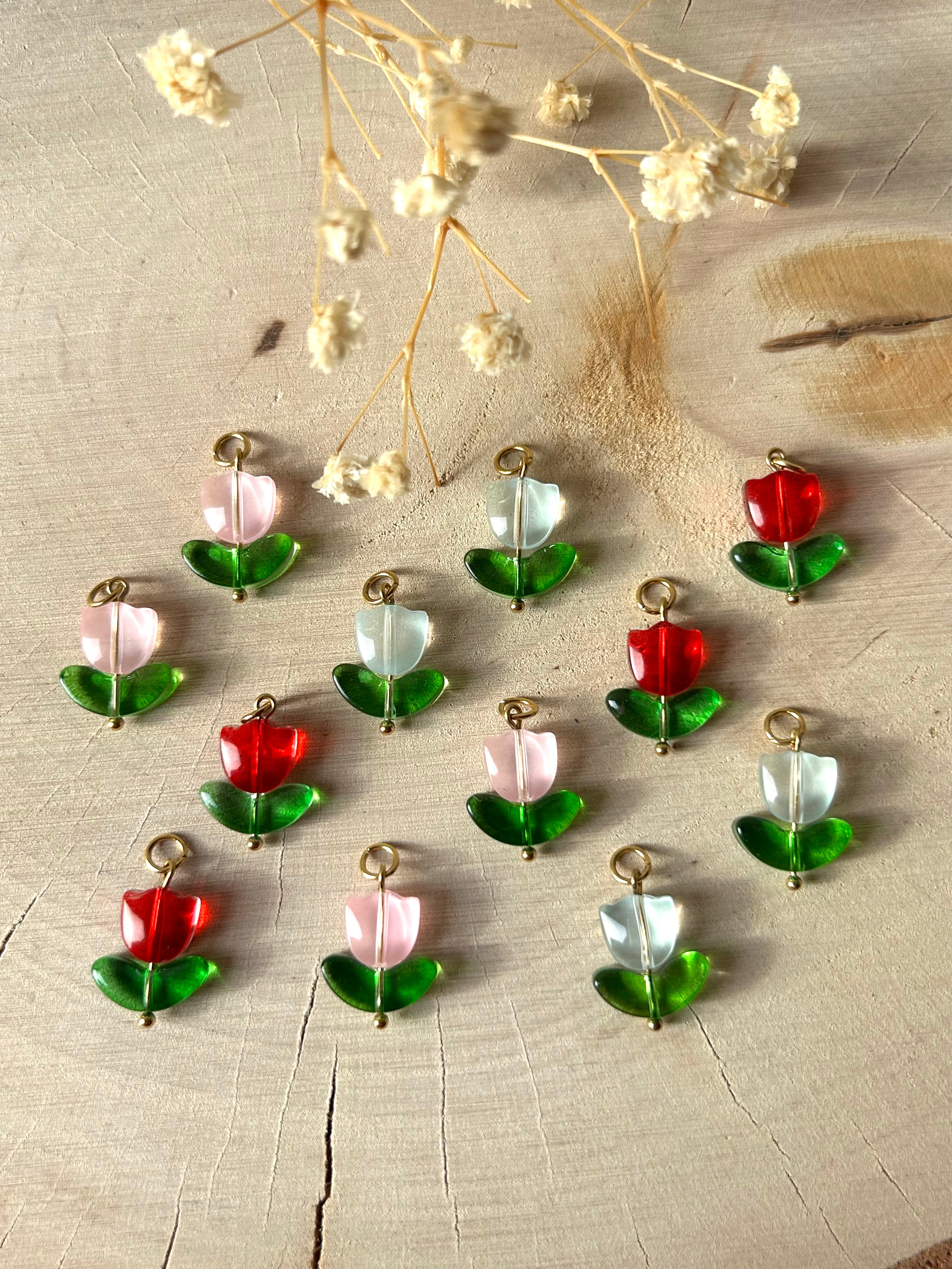Boucles d'oreilles | TULIPE : Pendentif