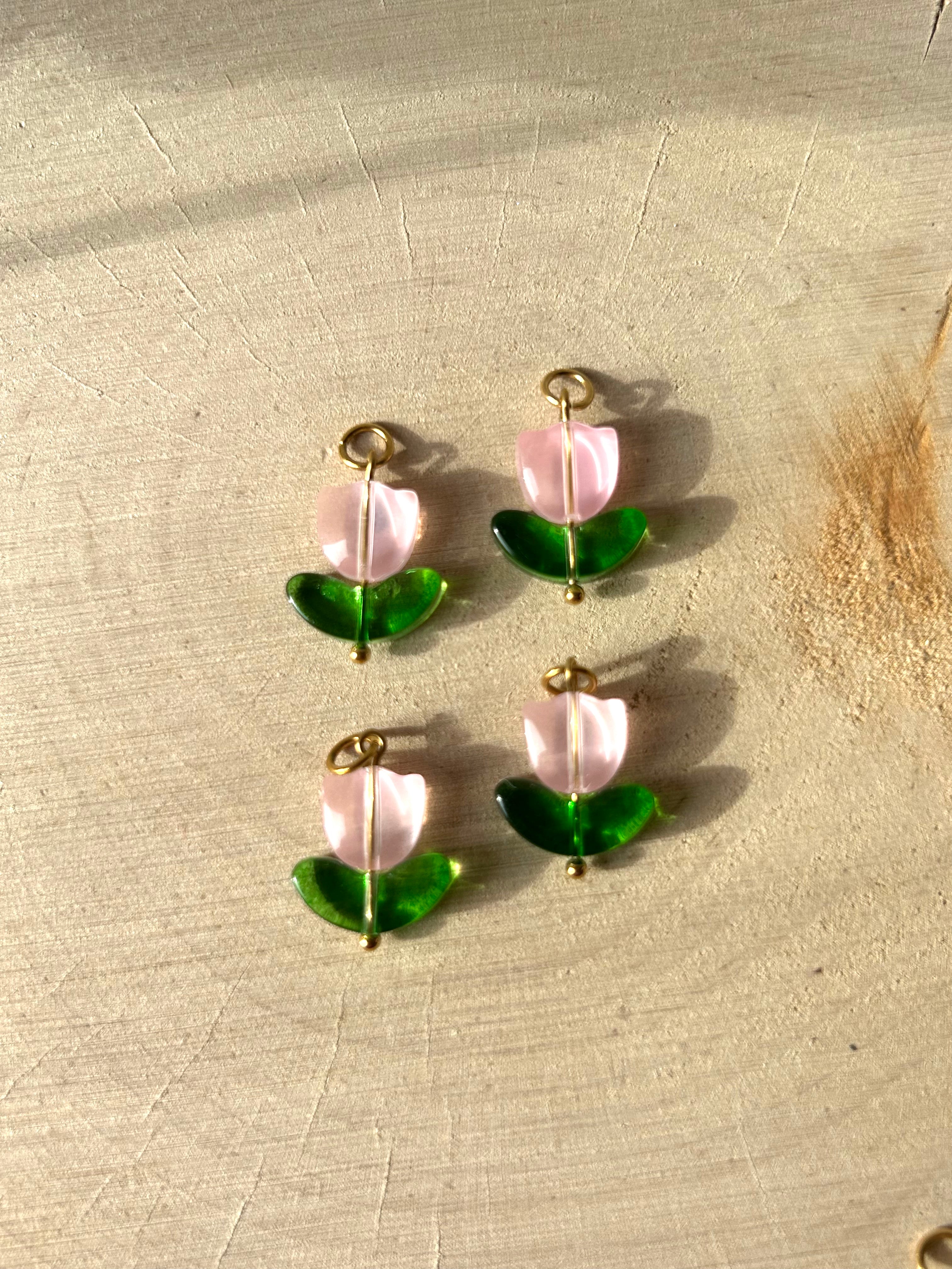Boucles d'oreilles | TULIPE : Pendentif