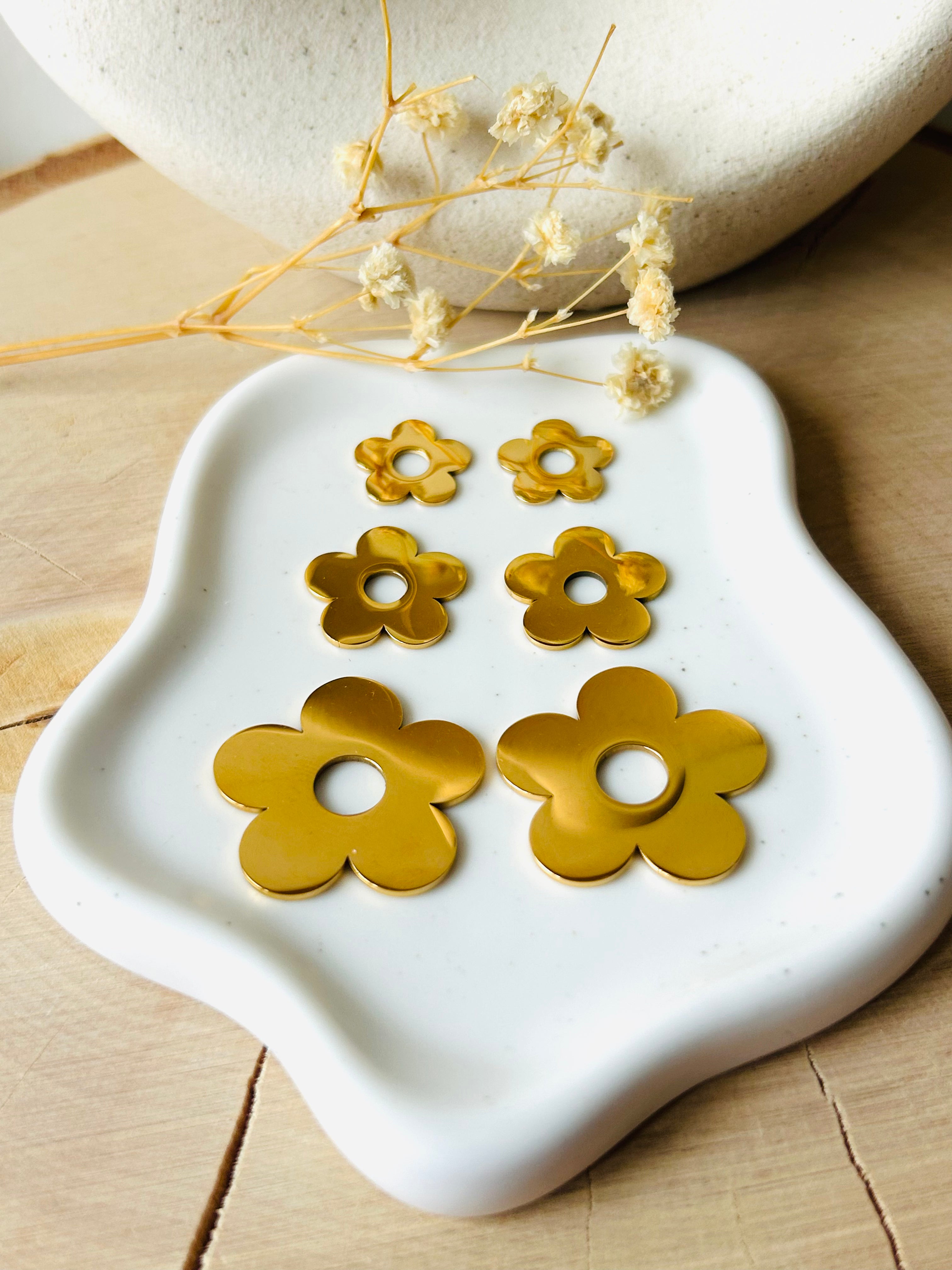 Boucles d'oreilles | FLORA : pendentif