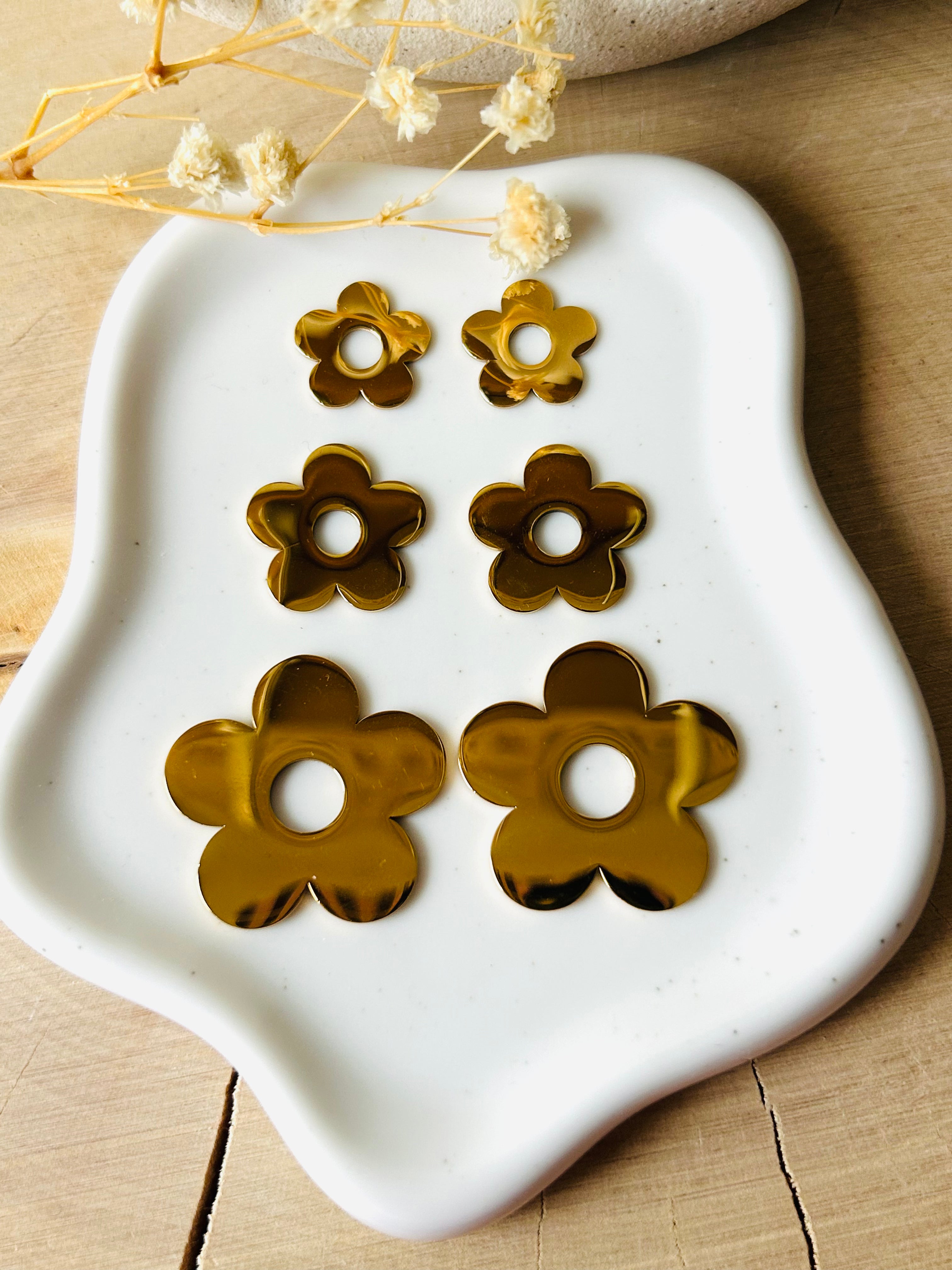 Boucles d'oreilles | FLORA : pendentif