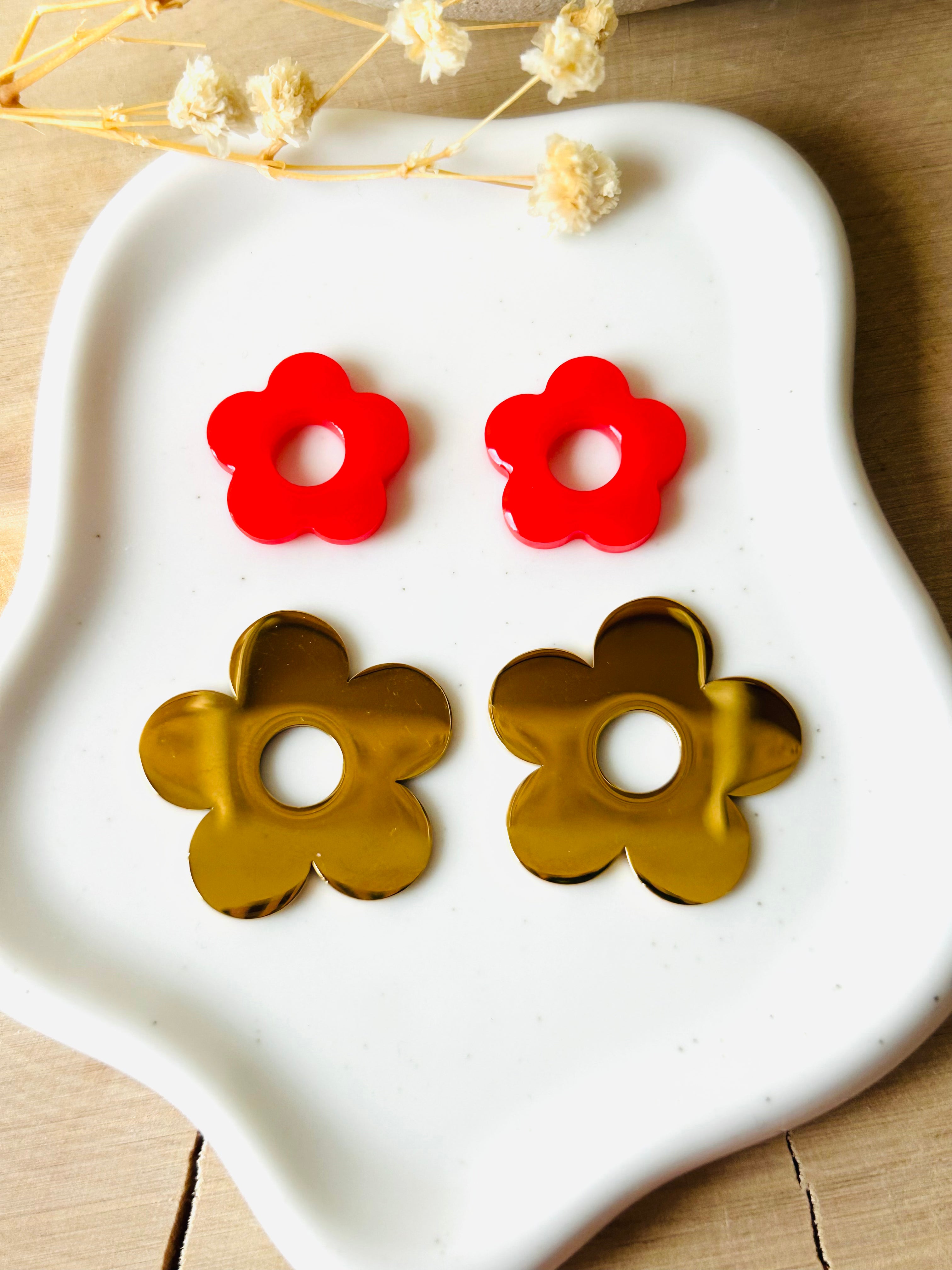 Boucles d'oreilles | FLORA : pendentif