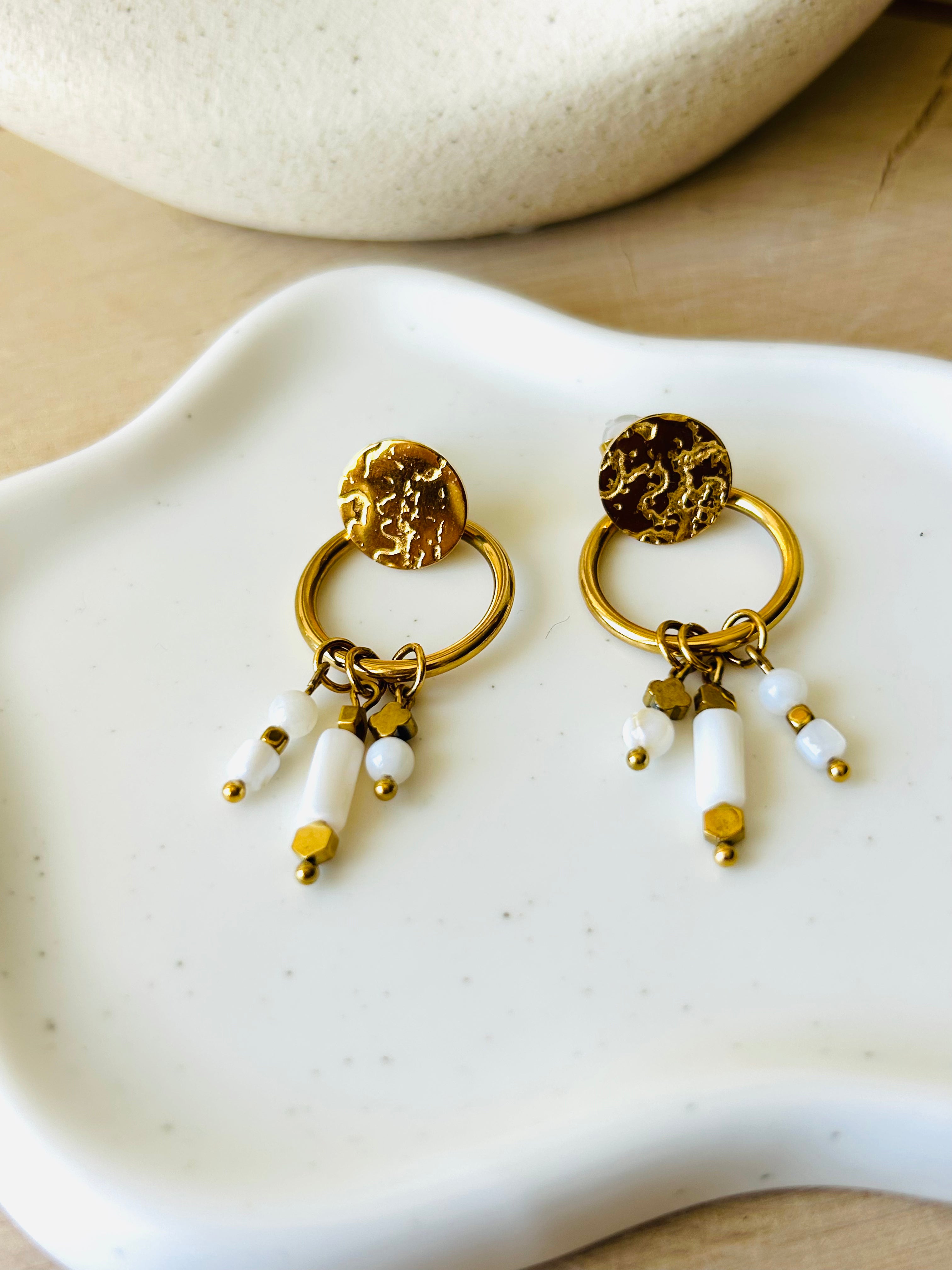 Boucles d'oreilles | BILLIE White