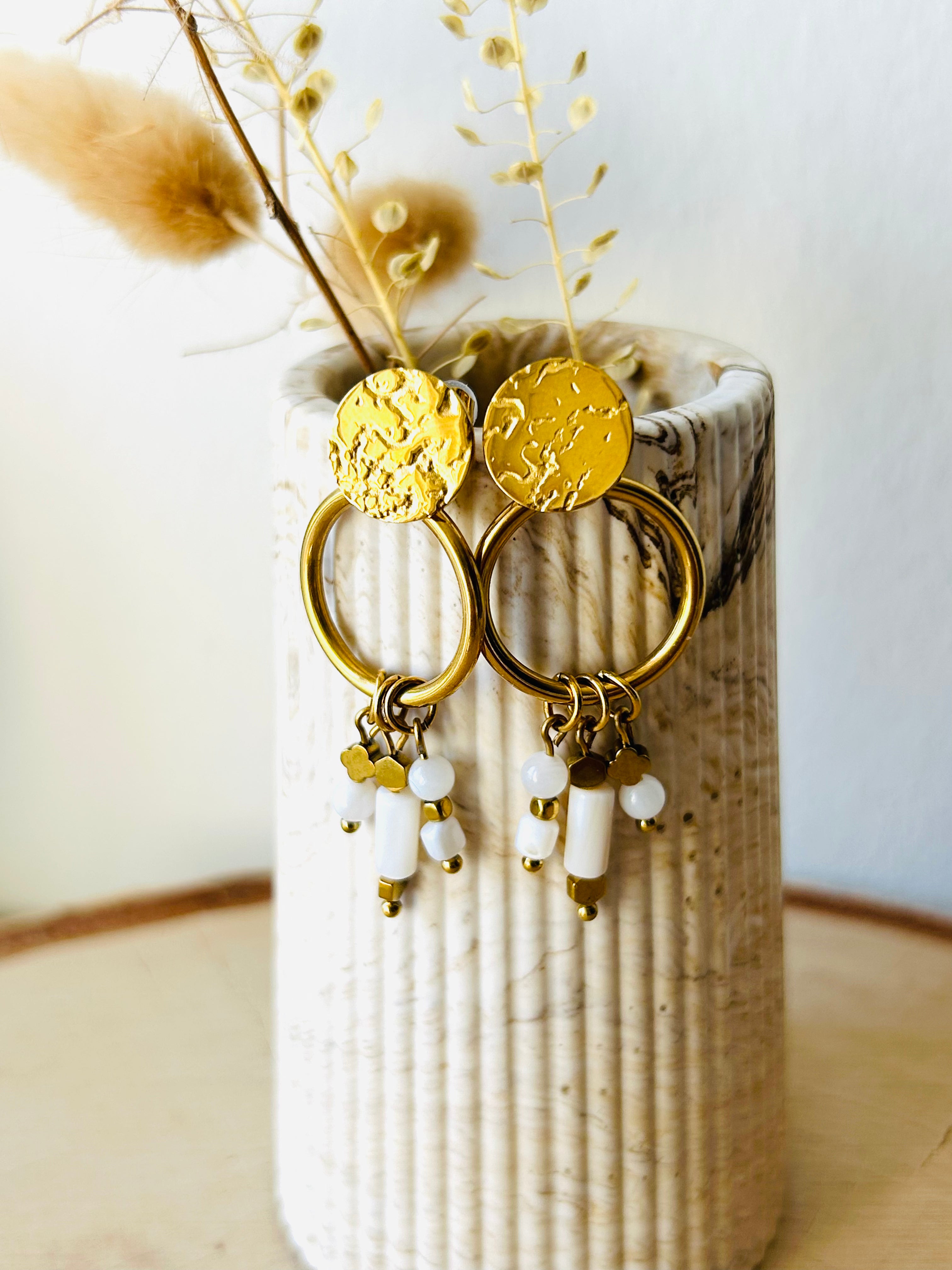 Boucles d'oreilles | BILLIE White