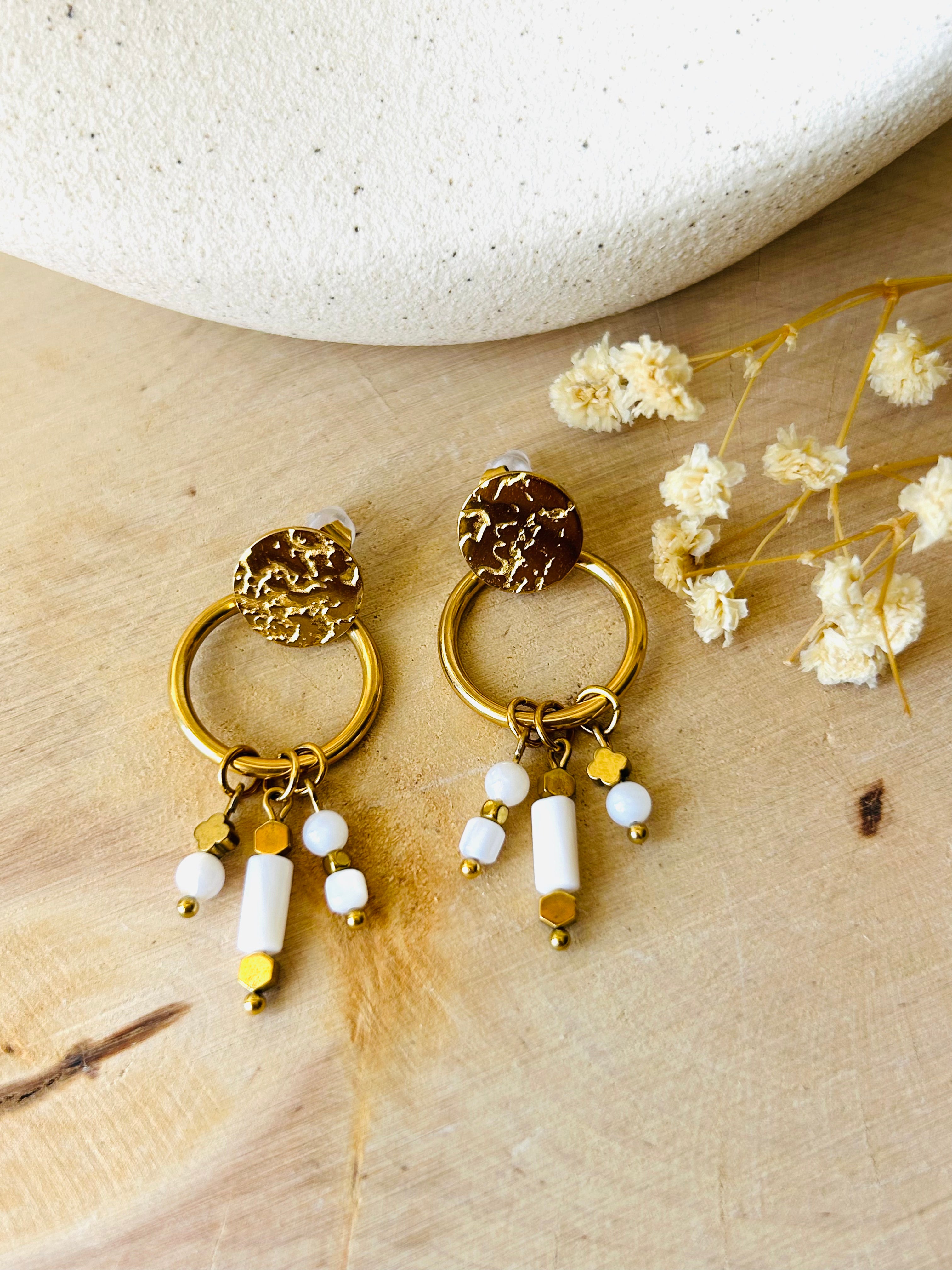 Boucles d'oreilles | BILLIE White