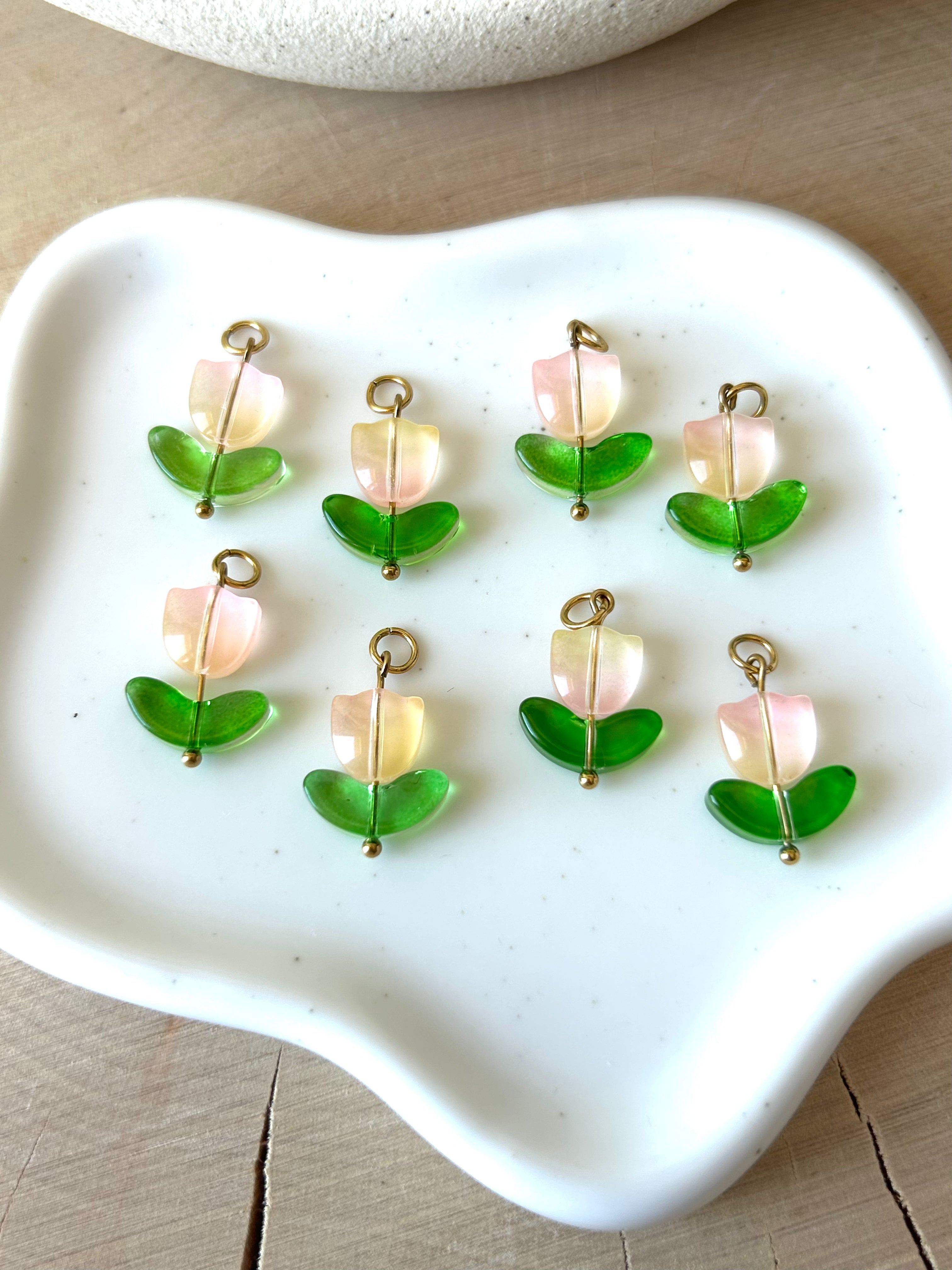 Boucles d'oreilles | TULIPE : Pendentif