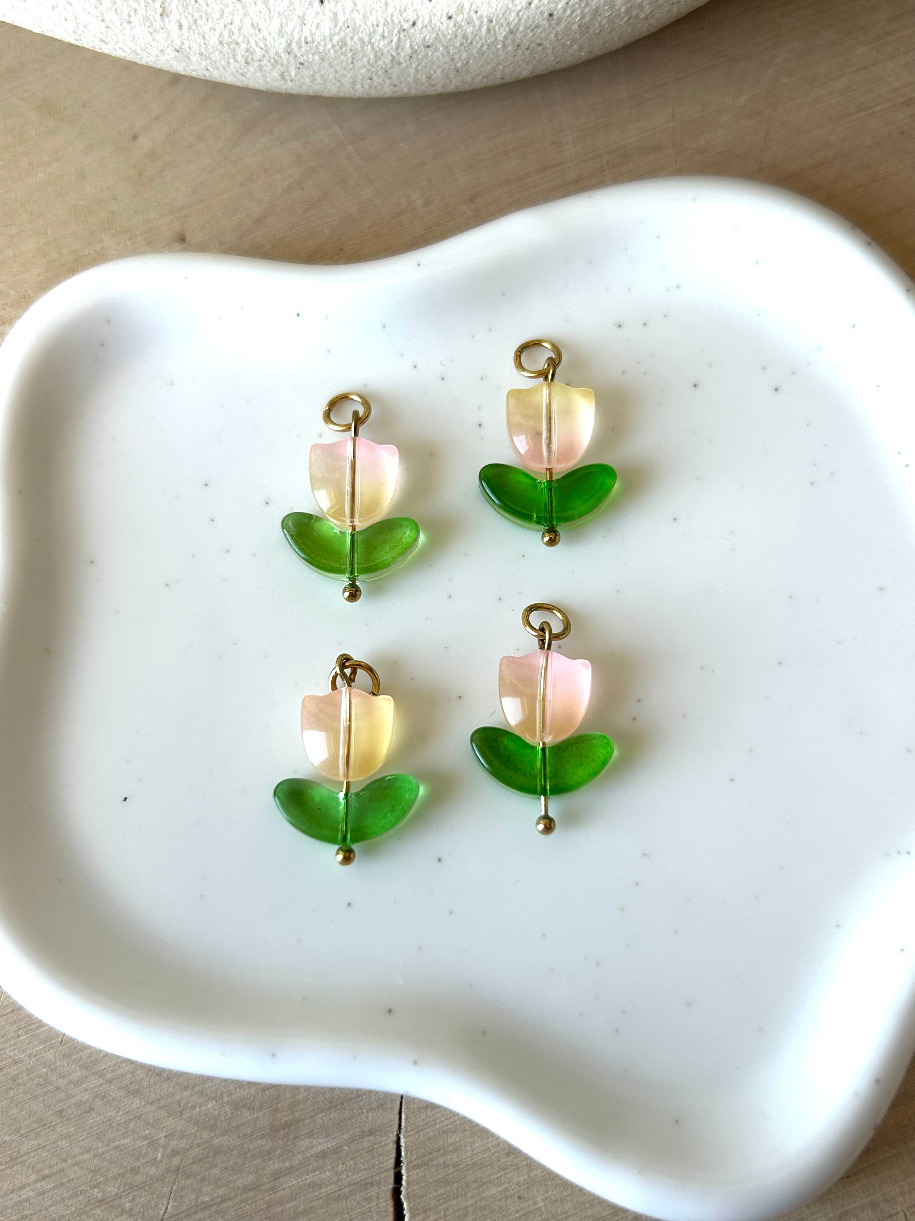 Boucles d'oreilles | TULIPE : Pendentif