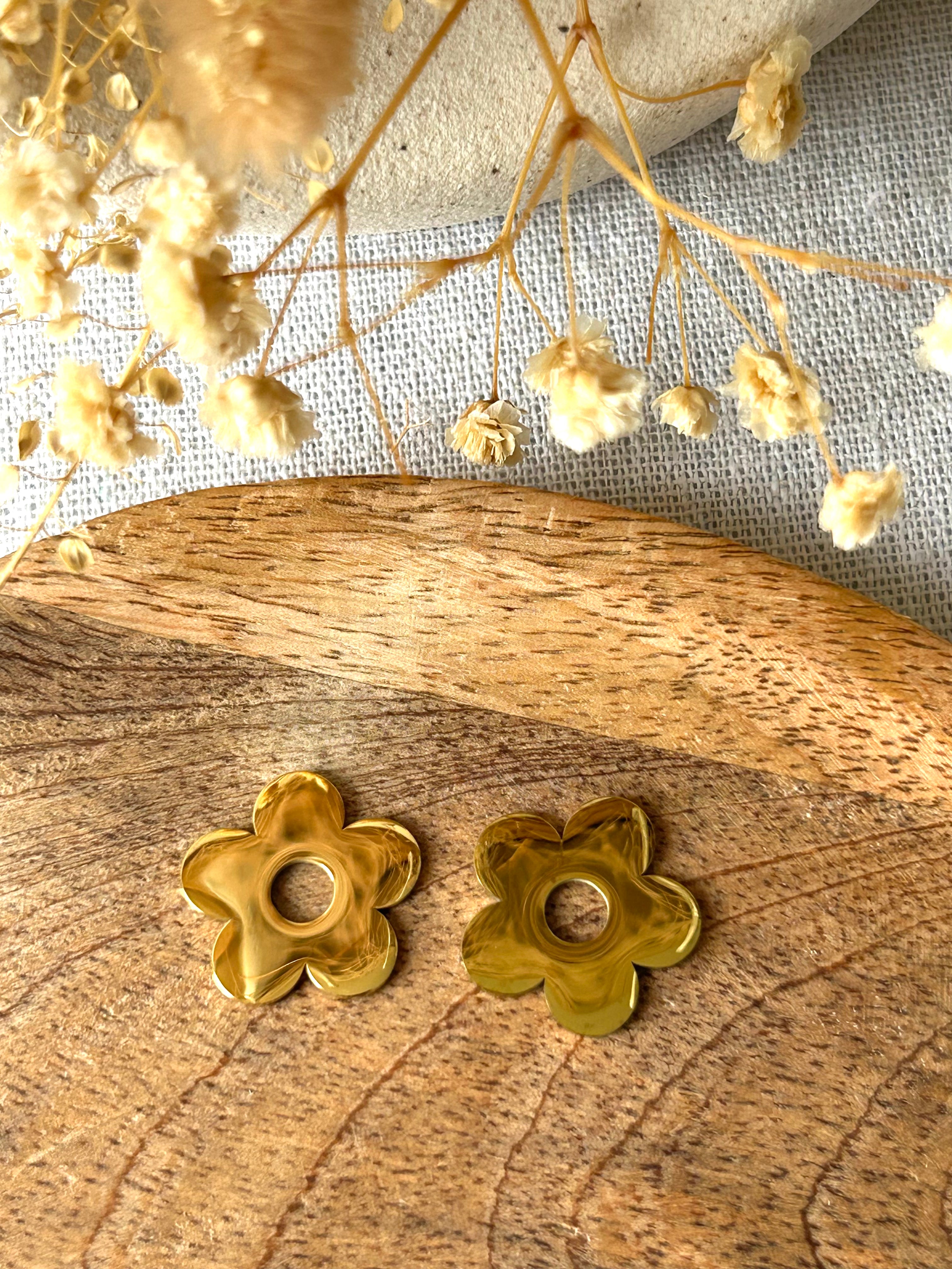 Boucles d'oreilles | FLORA : pendentif