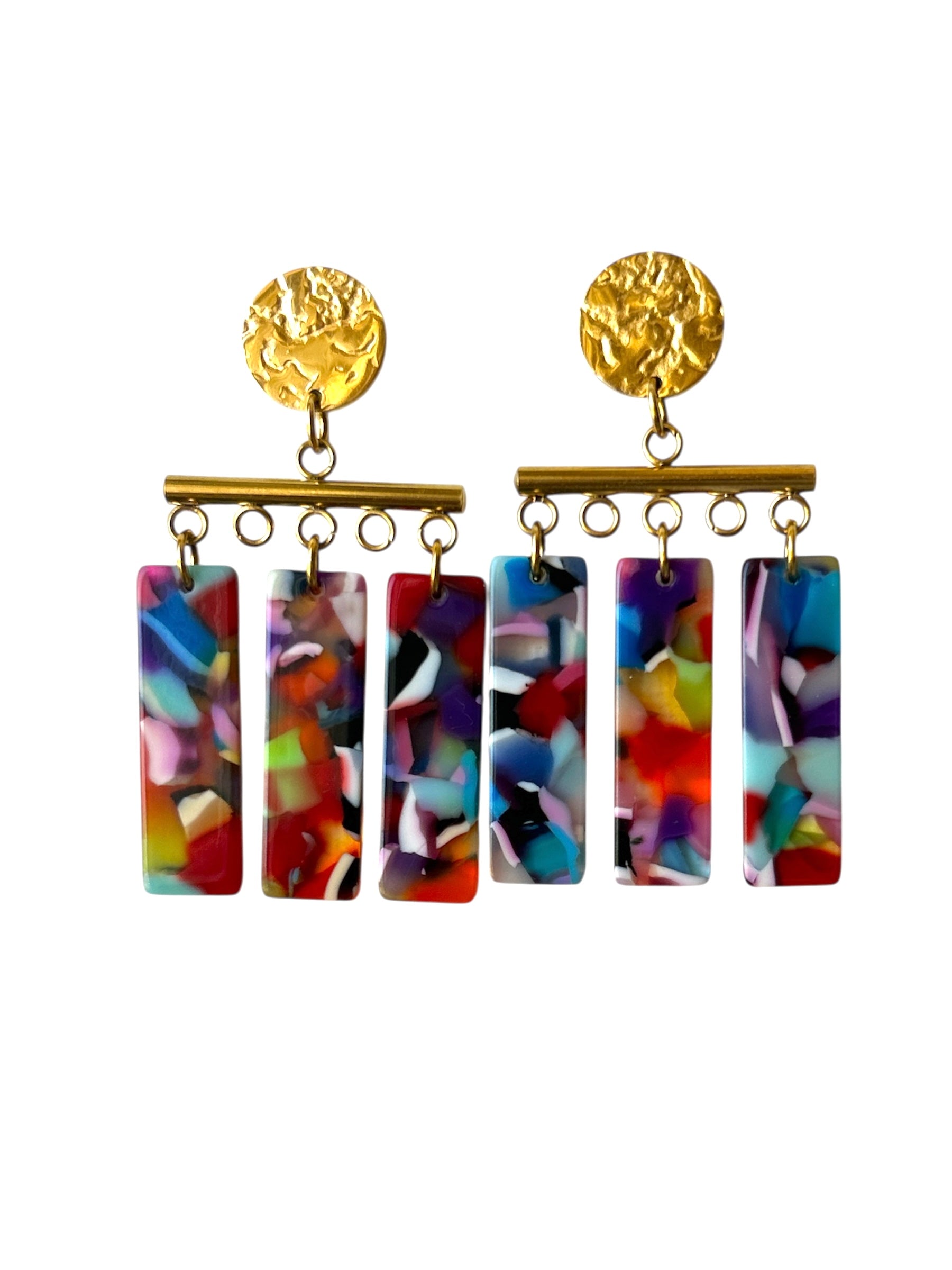 Boucles d'oreilles - CHARLOTTE - Joséphine - bijoux - créatifs