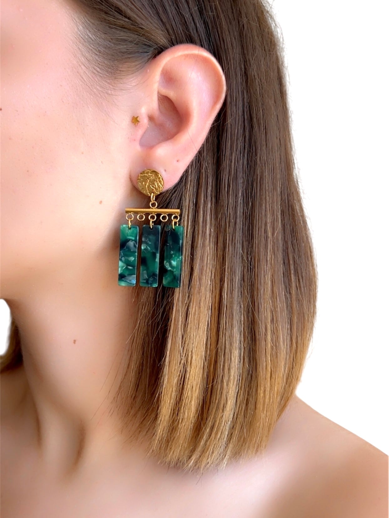 Boucles d'oreilles - CHARLOTTE - Joséphine - bijoux - créatifs