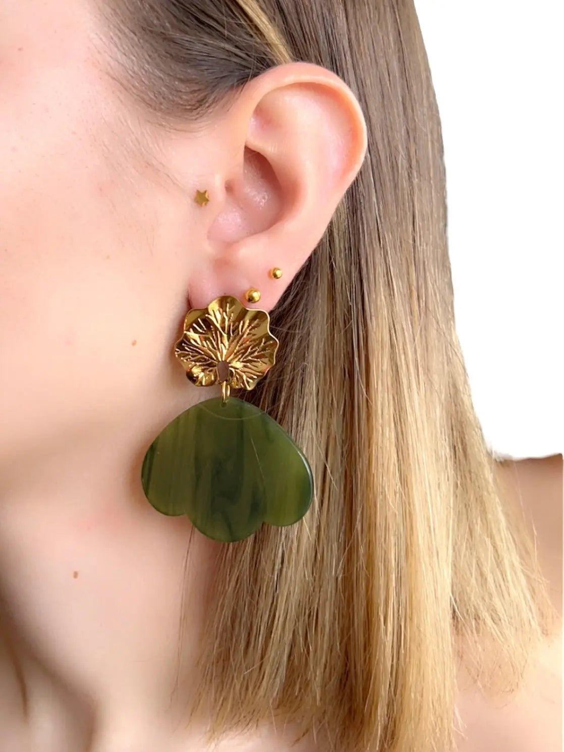 Boucles d'oreilles - EVA - Joséphine - bijoux - créatifs