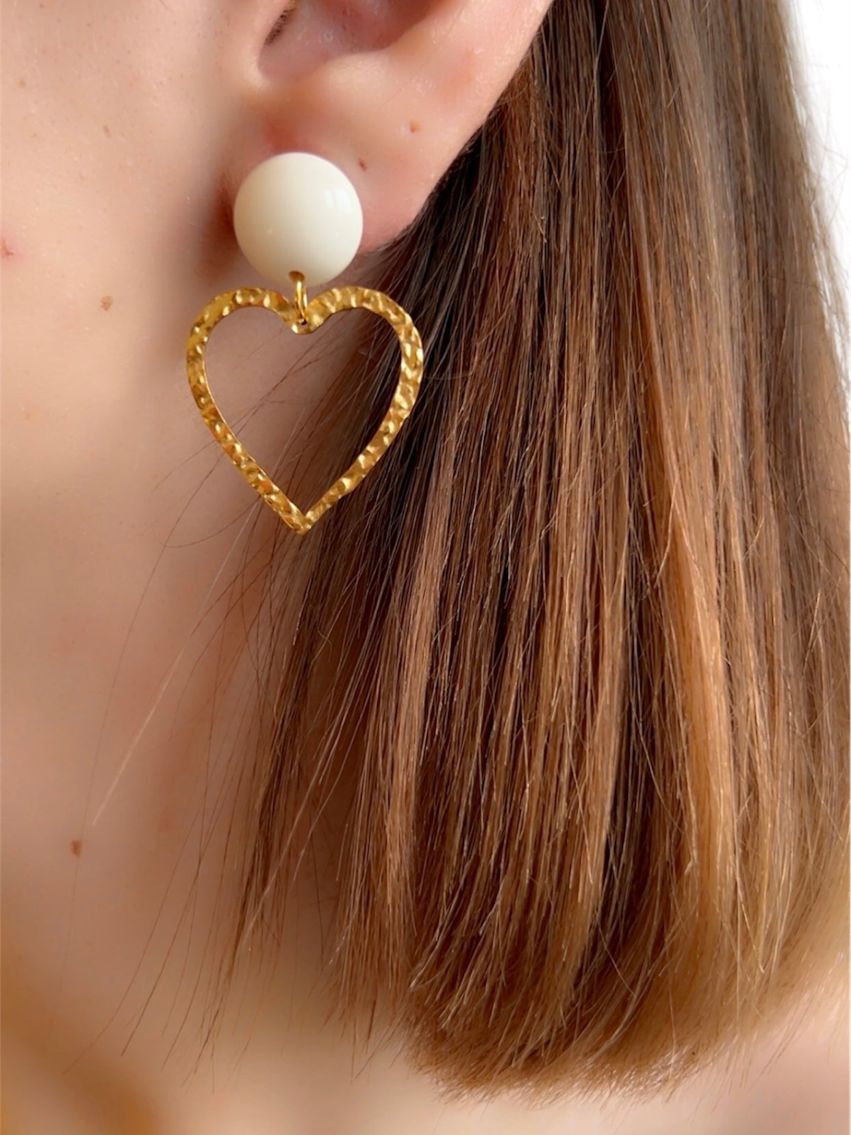 Boucles d'oreilles - HERMINE - Joséphine - bijoux - créatifs