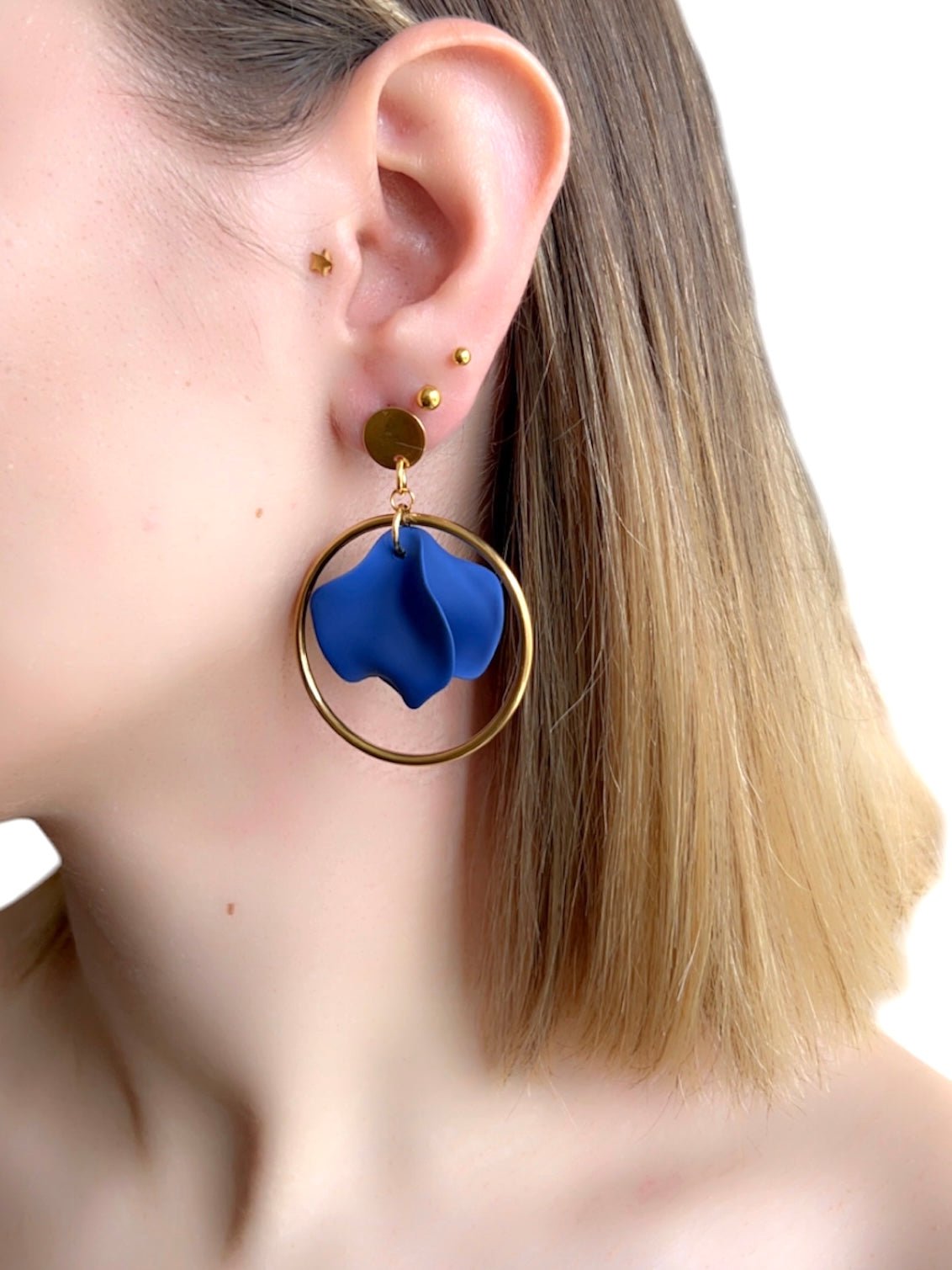 Boucles d'oreilles - HORTENSE - Joséphine - bijoux - créatifs