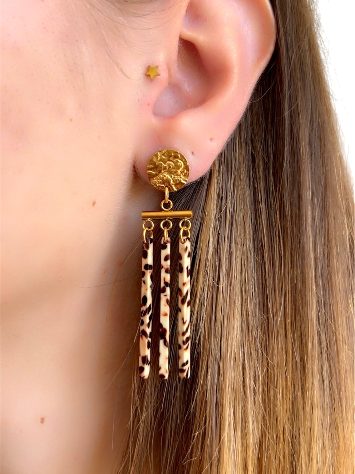 Boucles d'oreilles - LOU - Joséphine - bijoux - créatifs