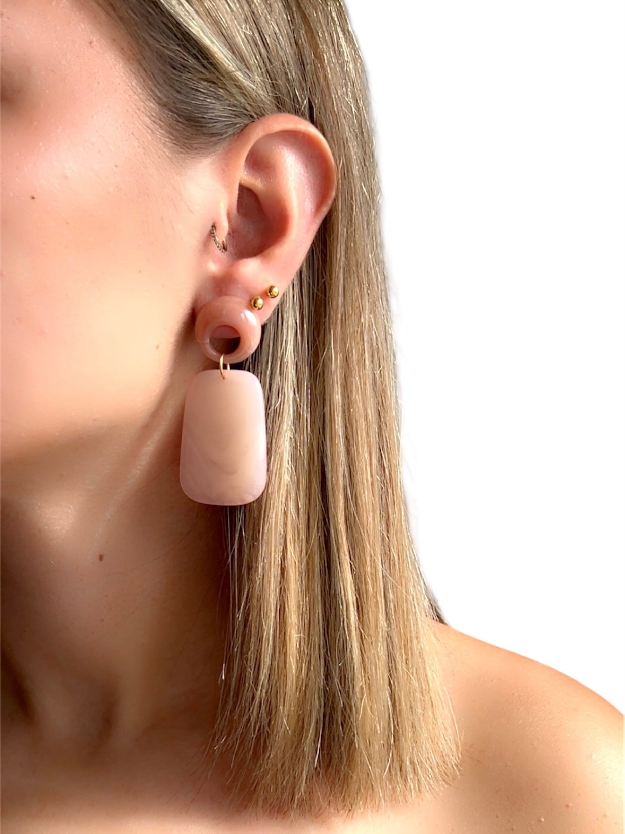 Boucles d'oreilles | ROSE - Joséphine - bijoux - créatifs