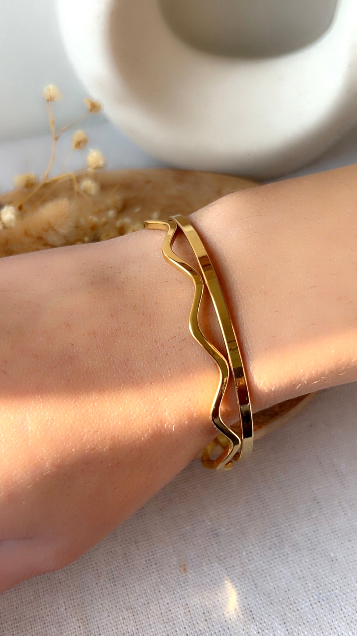 Bracelet | JONC LISSE - Joséphine - bijoux - créatifs