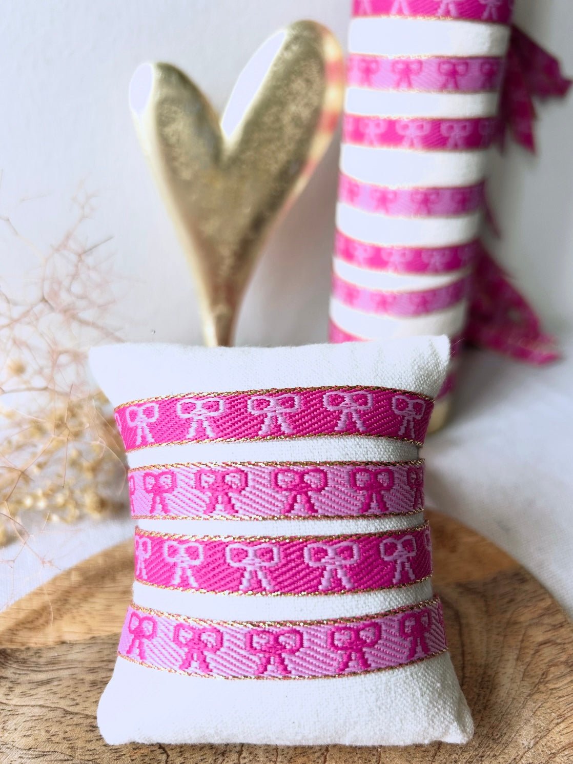 Bracelet | OCTOBRE ROSE - Joséphine - bijoux - créatifs