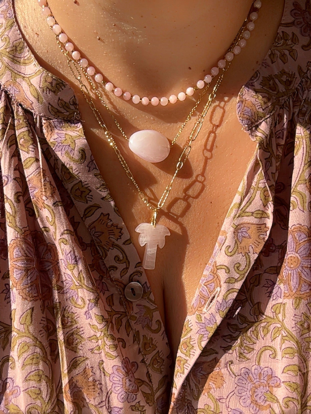 Collier | PALMA L'esprit bohème aux accents d'évasion - Joséphine-bijoux-créatifs