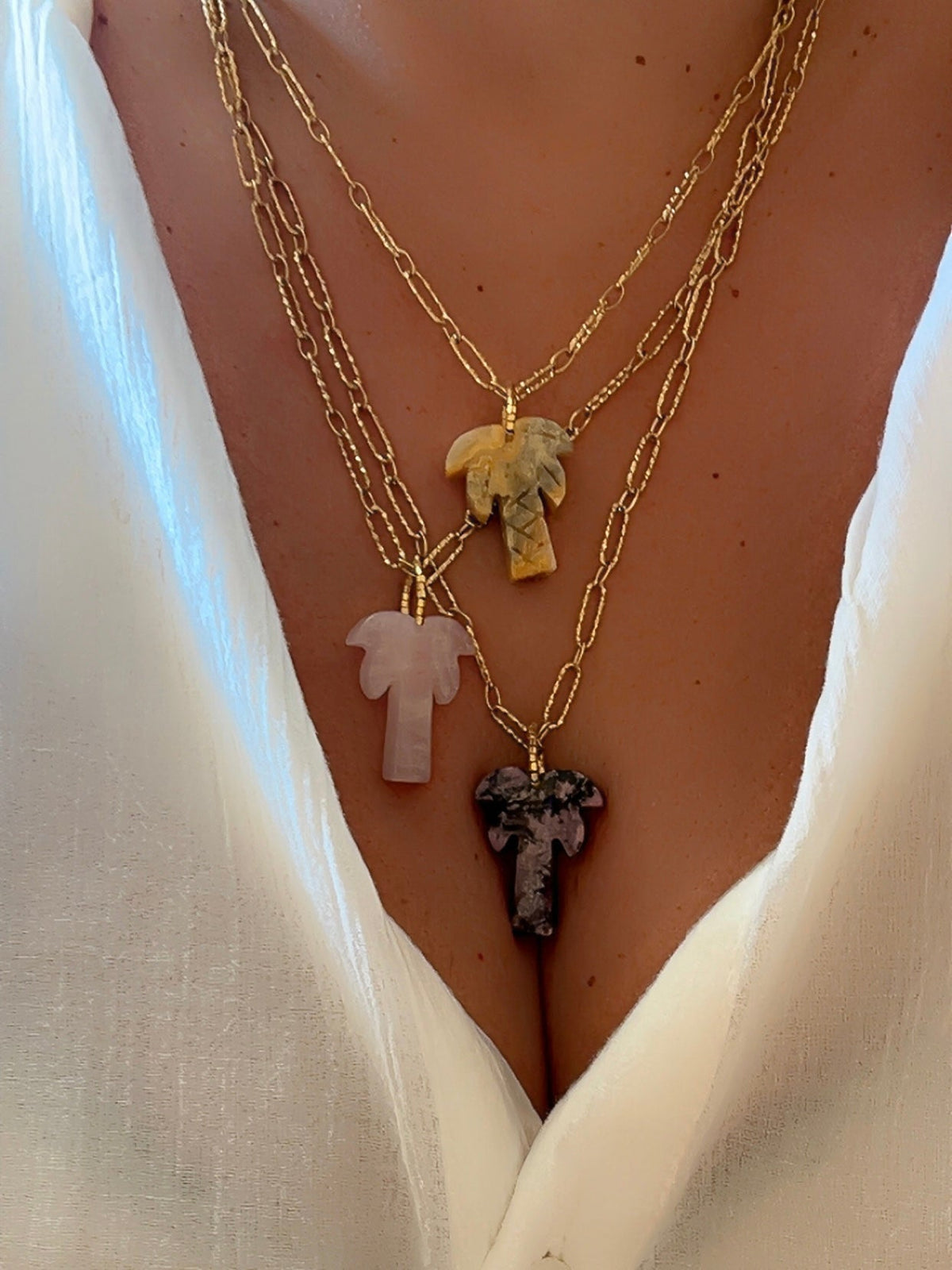 Collier | PALMA L'esprit bohème aux accents d'évasion - Joséphine-bijoux-créatifs